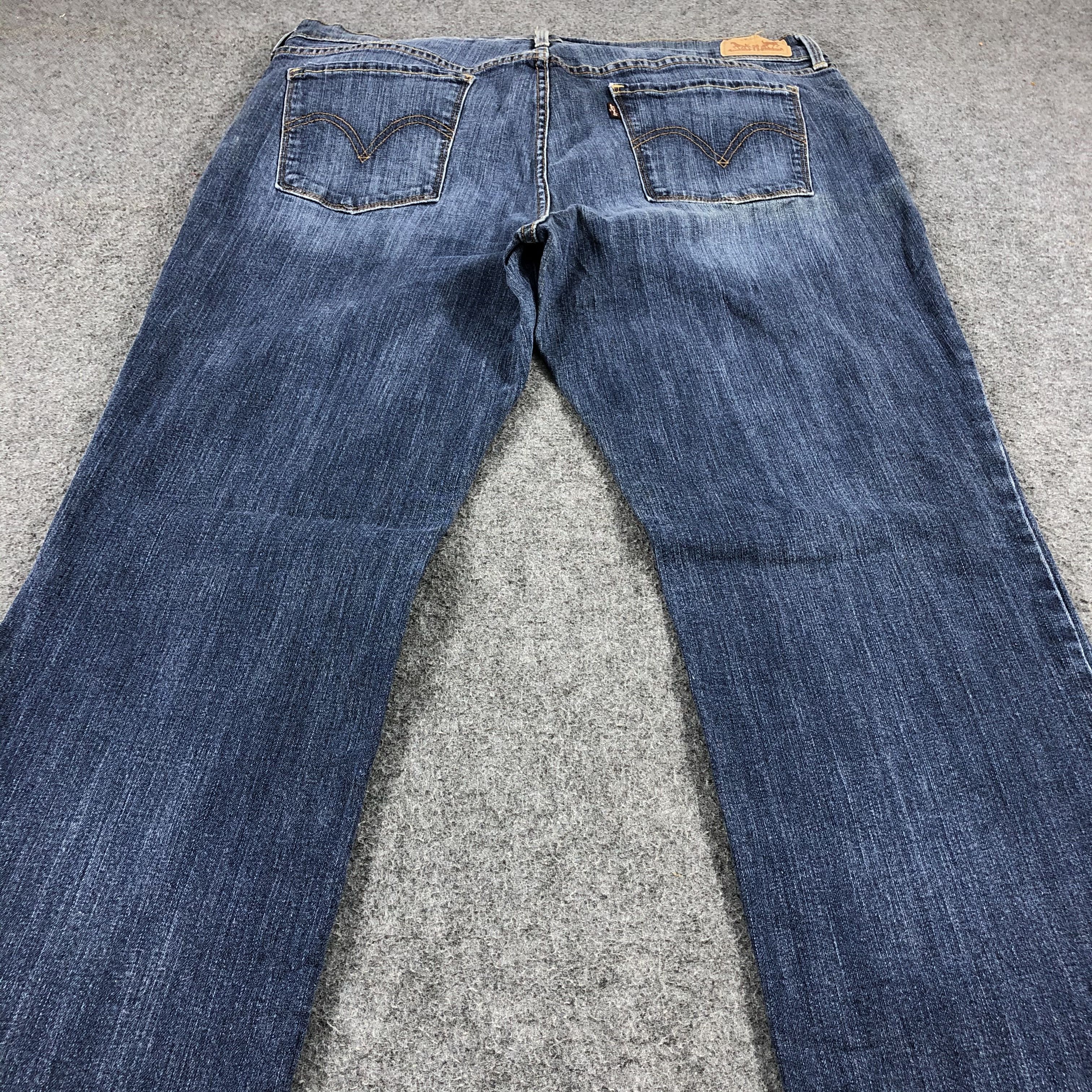 Levi's Blue Wash Vintage Levis 505 Jeans Straight Leg Denim-J1062 Size US 36 / EU 52 - 4 Thumbnail