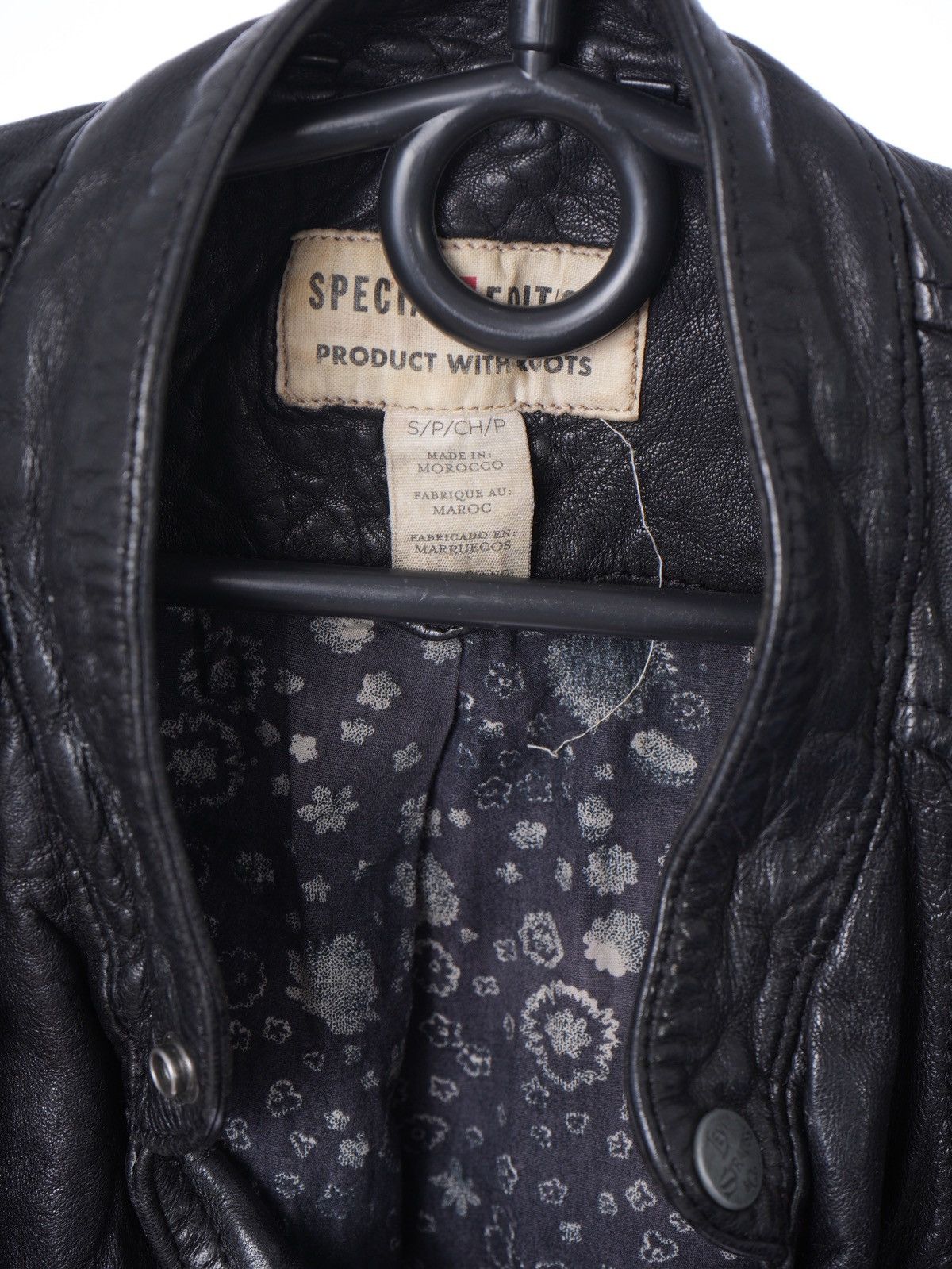 Levi's Levis Leather Moto Biker Jacket Special Edition Roots S Size S / US 4 / IT 40 - 4 Thumbnail