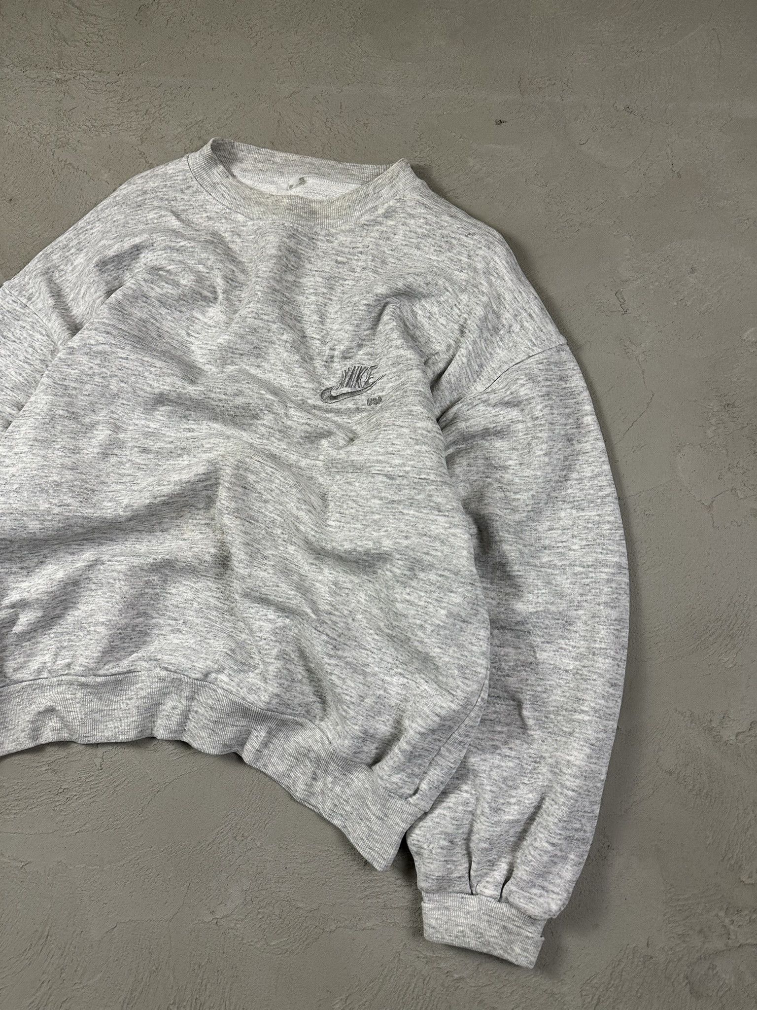 Nike 70s Nike Swoosh Boxy Sweatshirt Crewneck Vintage Size US L / EU 52-54 / 3 - 3 Thumbnail