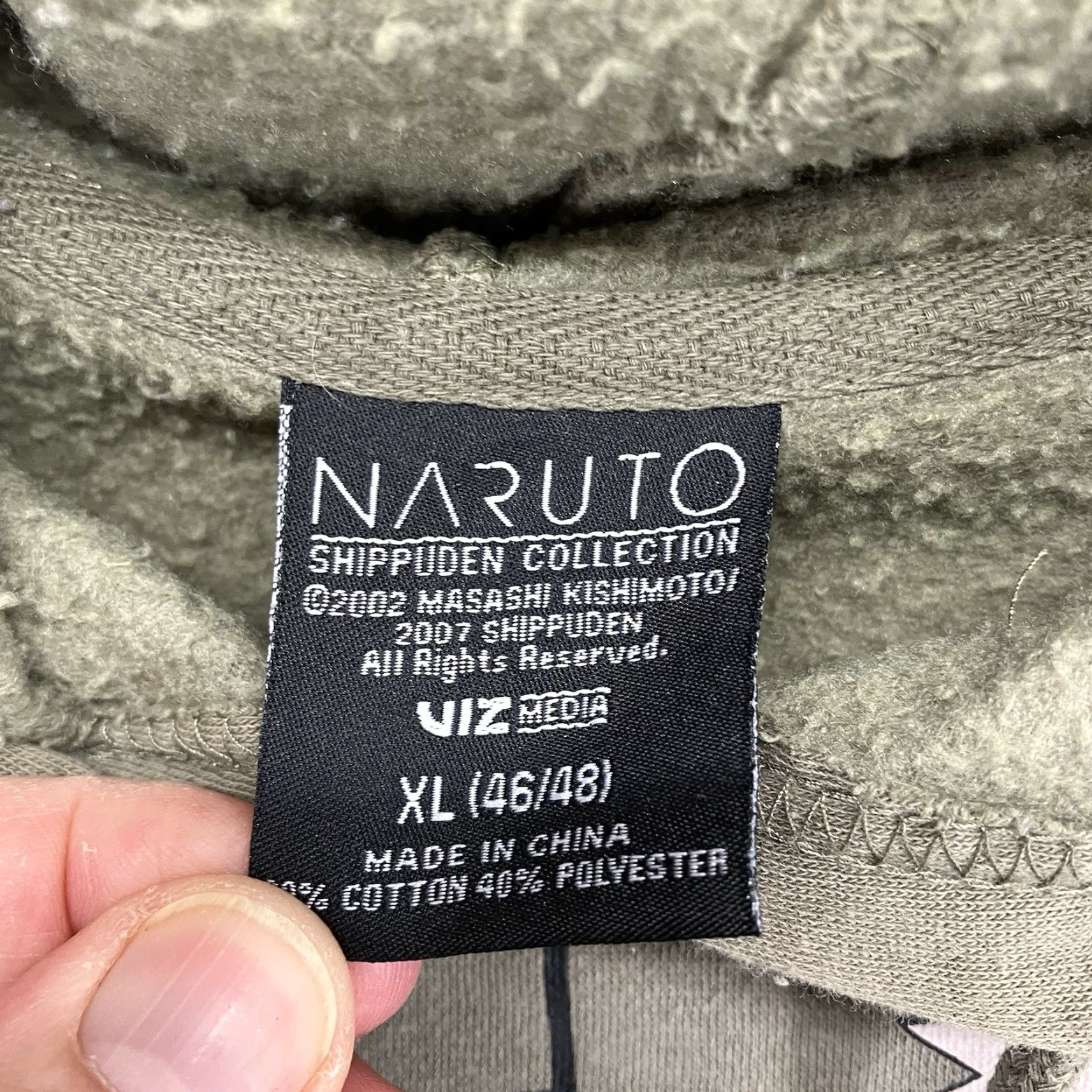 Vintage Naruto Vintage Y2K Masashi Kishimoto Hoodie Tie Dye Men’s XL Sage Black *FLAW* Graphic Print Hoodie Pullover Zipless? Size US XL / EU 56 / 4 - 4 Thumbnail