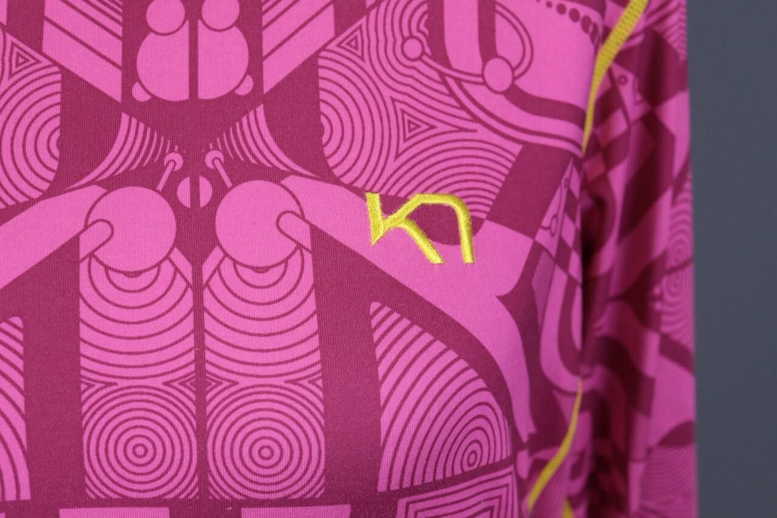 Designer Kari Traa Pink Geometric Logo Thermo Base Layer Size XL Size XL / US 12-14 / IT 48-50 - 2 Thumbnail