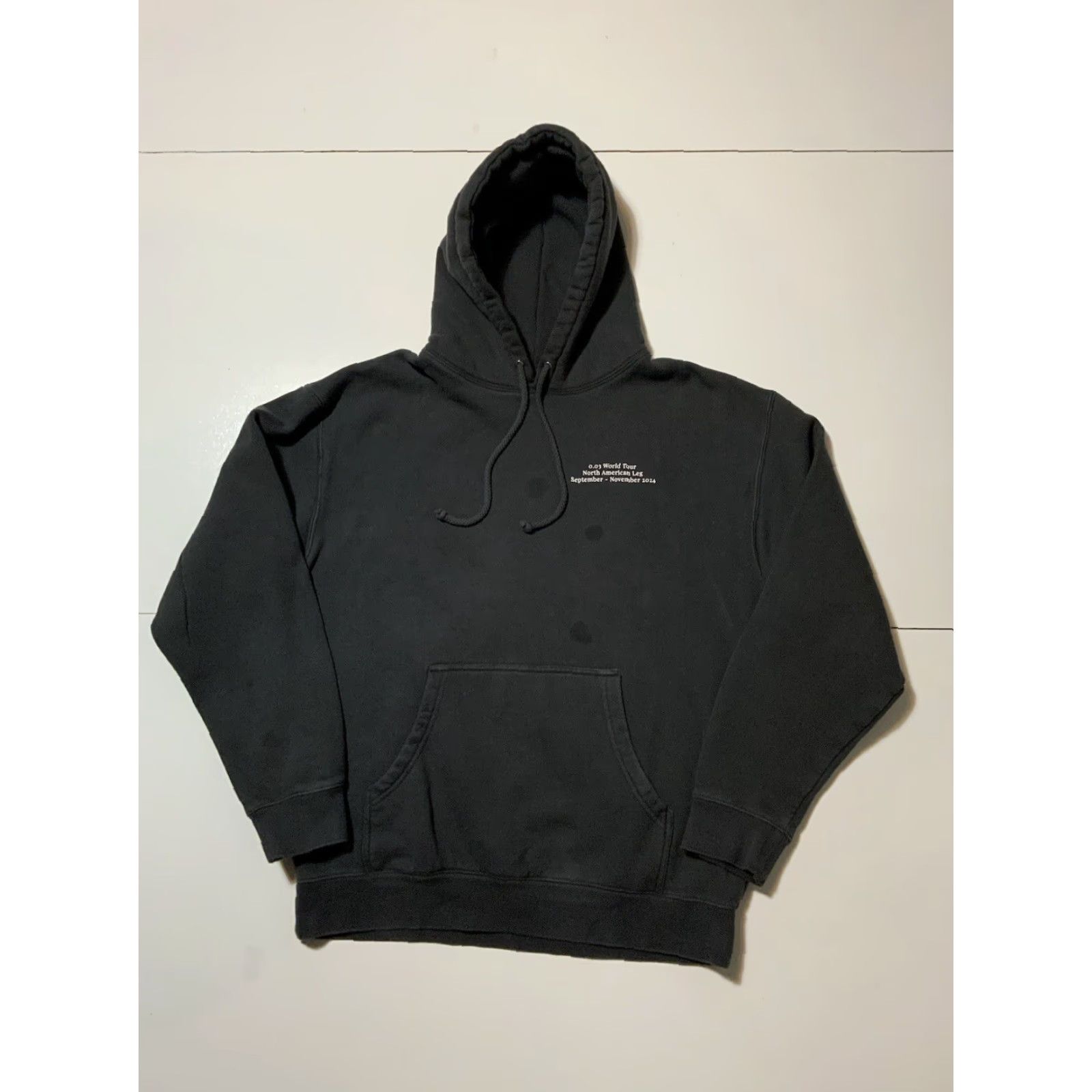 Vintage Wave To Earth Play With Earth 0.03 World Tour Official Merch Pullover Hoodie LG Gray Mens Large Size US L / EU 52-54 / 3 - 2 Thumbnail
