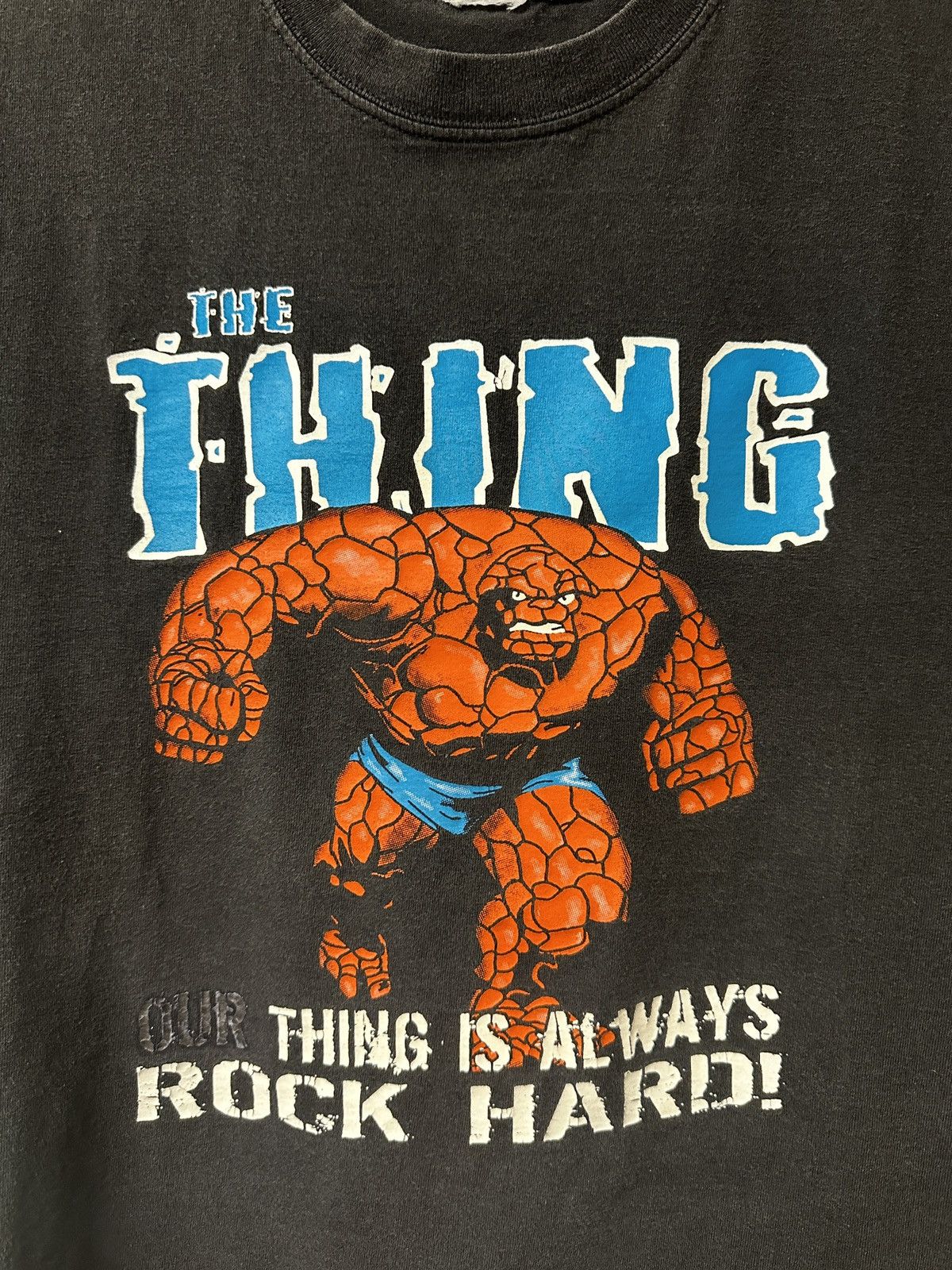Marvel Comics Vintage 04 The Thing “Rock Hard” Tee Size US L / EU 52-54 / 3 - 2 Thumbnail