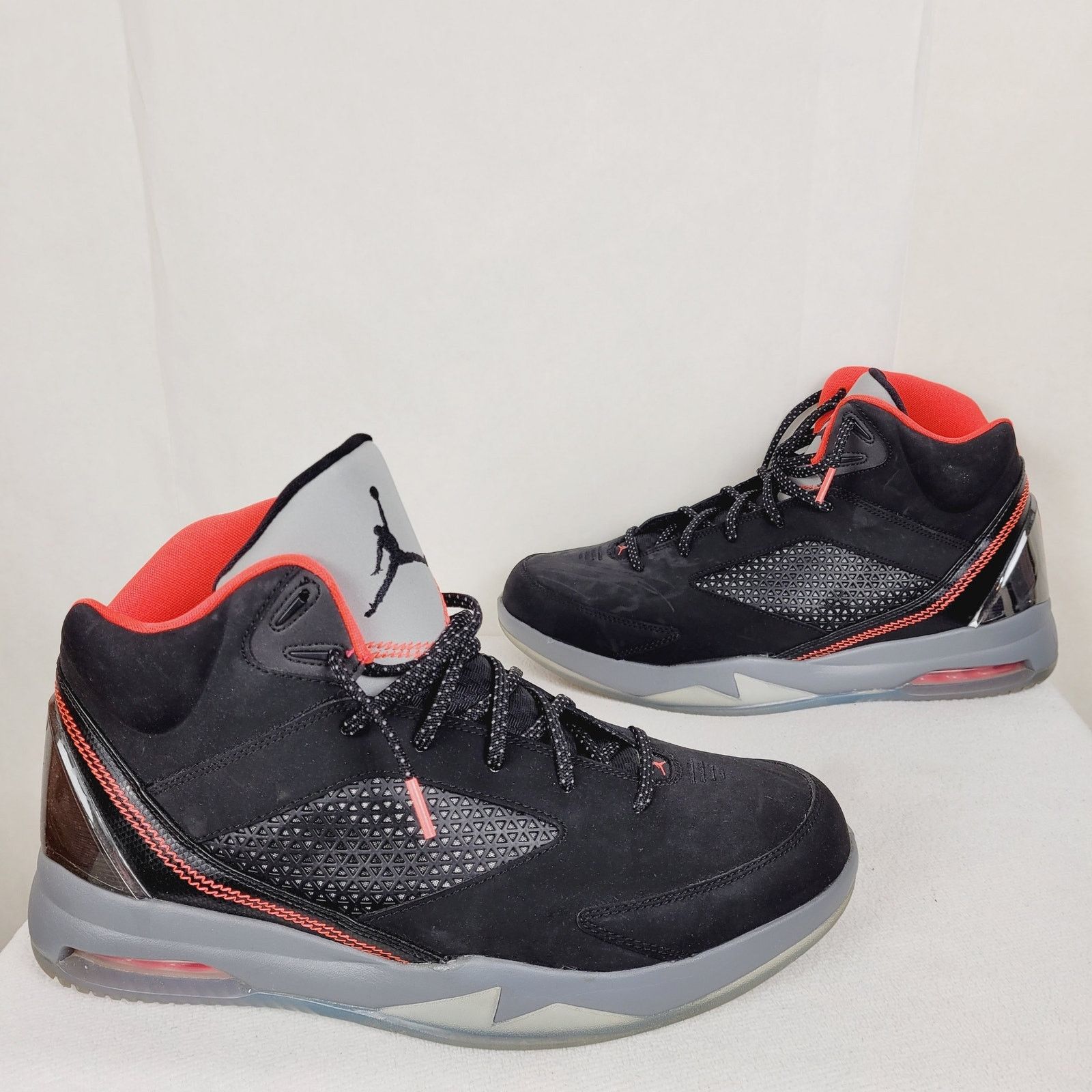 Jordan Brand Air Jordan Flight Remix black and cool grey Size 12 sneakers Size US 12 / EU 45 - 1 Thumbnail