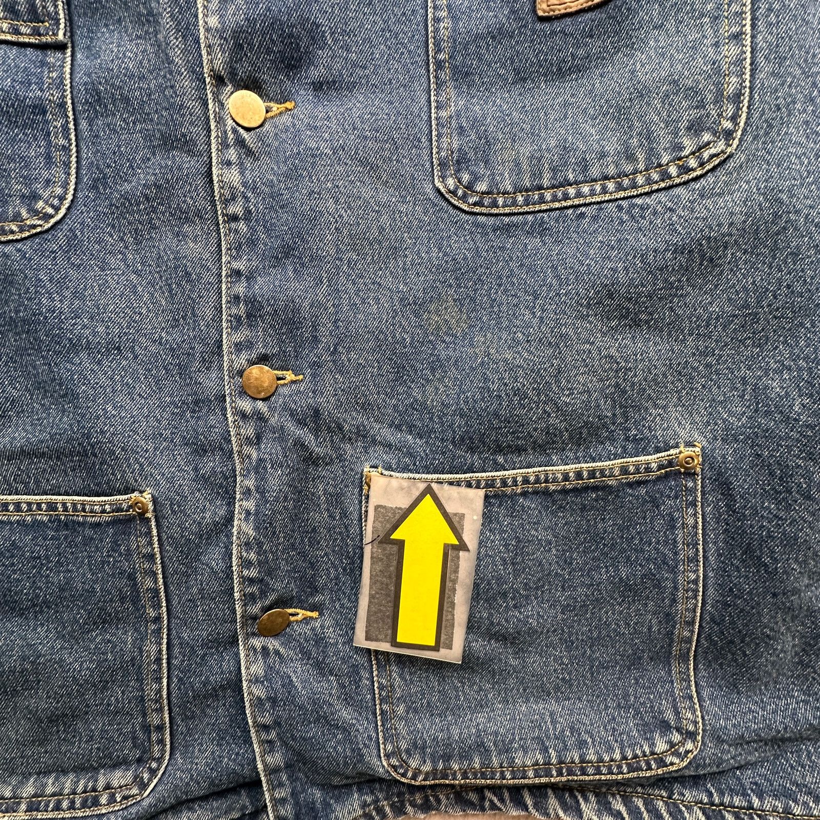 Other VTG BCC Workwear Denim Barn Chore Coat Jean Jacket Men Large Size US L / EU 52-54 / 3 - 11 Thumbnail