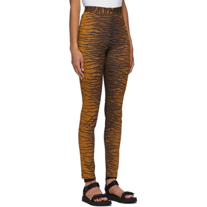 Kenzo o1y1025 Sweatpant in Camel/Black Size 28" / US 6 / IT 42 - 2 Thumbnail