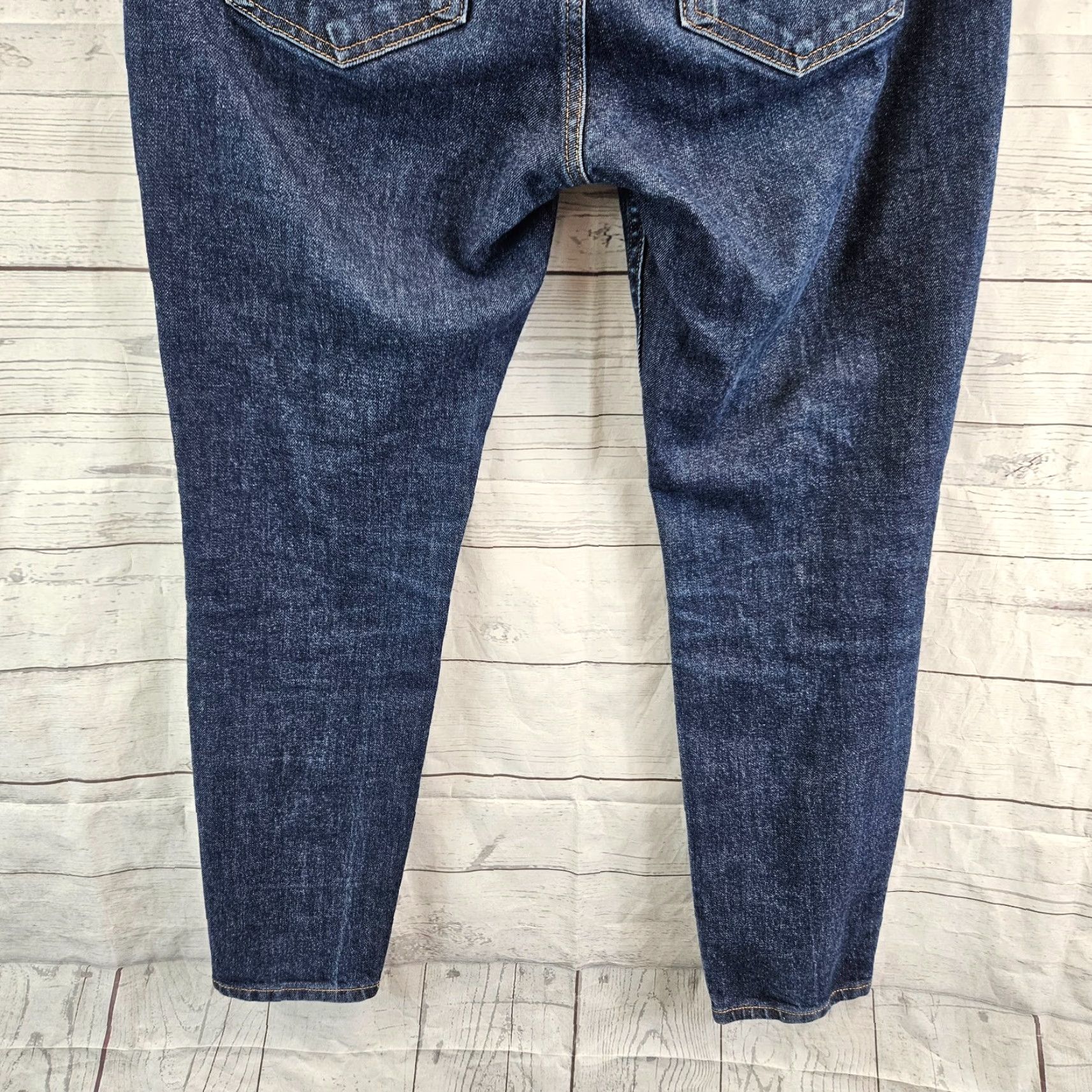 Everlane Everlane Womens Jeans Skinny Ankle Sz 29 Blue Mid Rise Cotton Blend Denim Size 29" - 5 Thumbnail