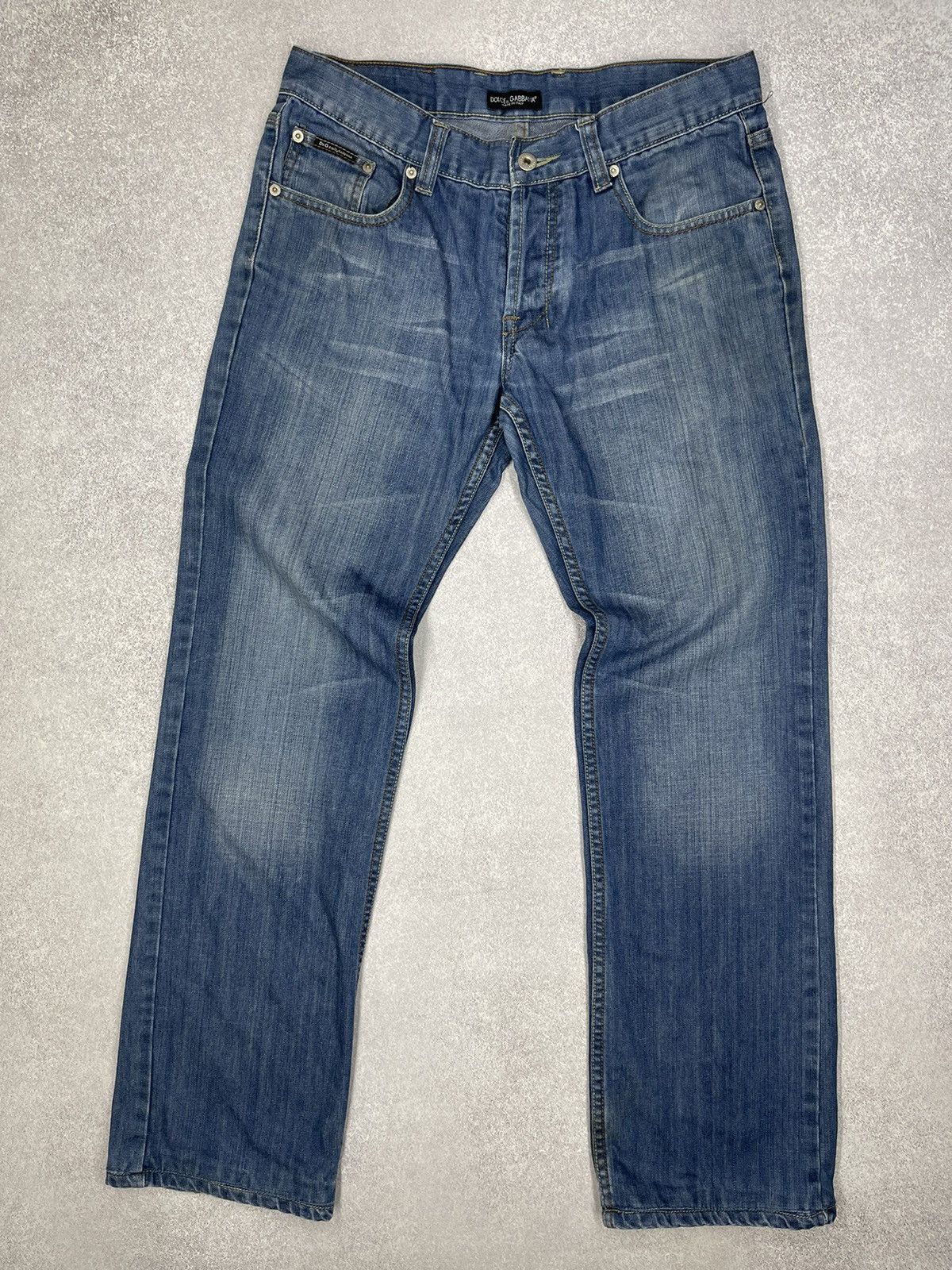 Dolce & Gabbana Vintage Dolce Gabbana Denim Jeans Blue Y2K Italy Size US 30 / EU 46 - 8 Thumbnail