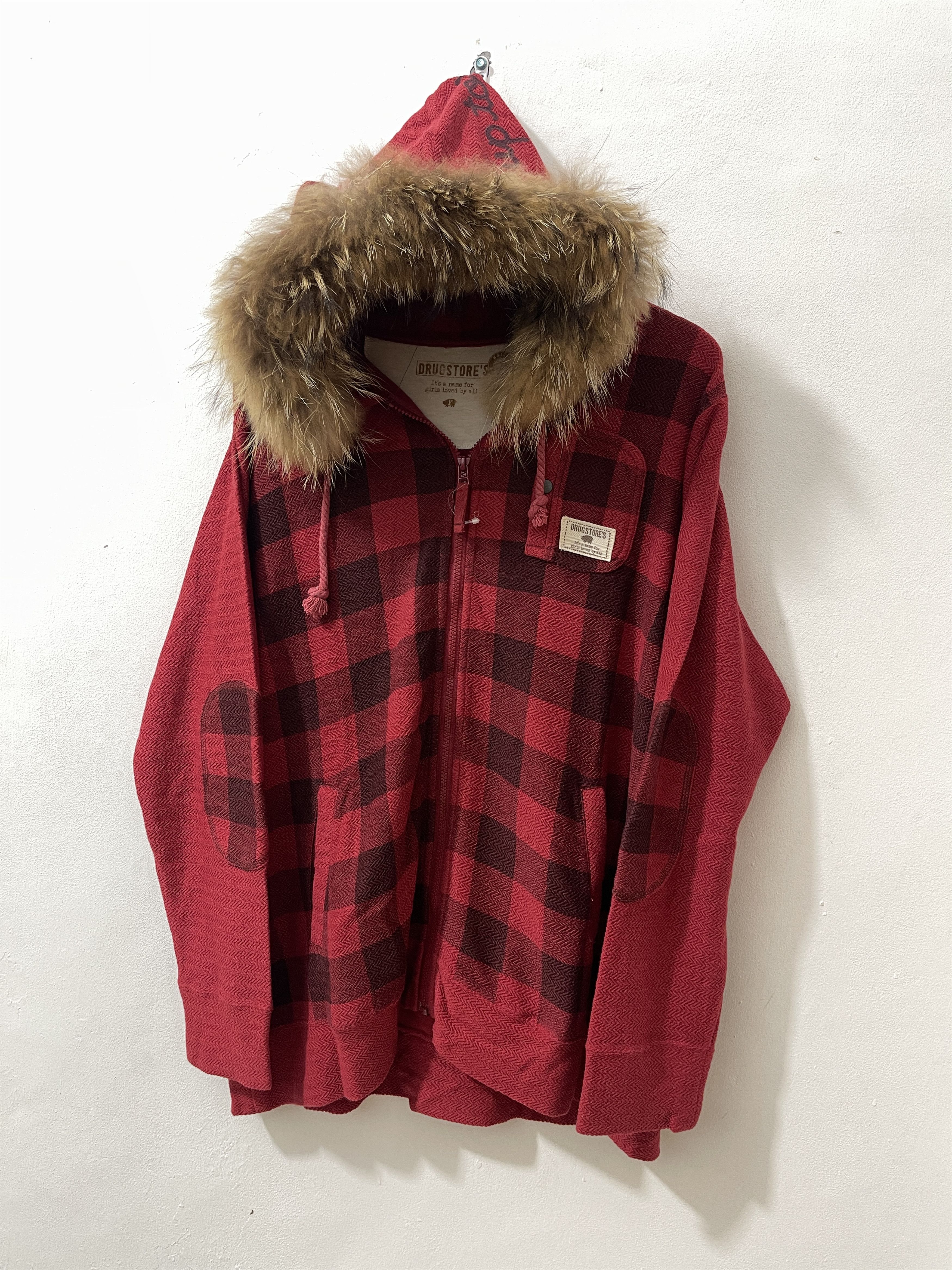 Japanese Brand Drug Store's Japan Archive Grunge Fur Animal Vkei Style Size US L / EU 52-54 / 3 - 2 Thumbnail