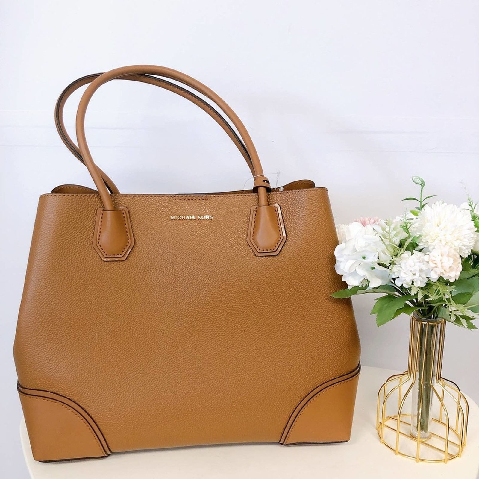 Michael Kors MICHAEL KORS 30H7GZ5T7A Mercer Gallery Large Leather Satchel Size ONE SIZE - 2 Thumbnail