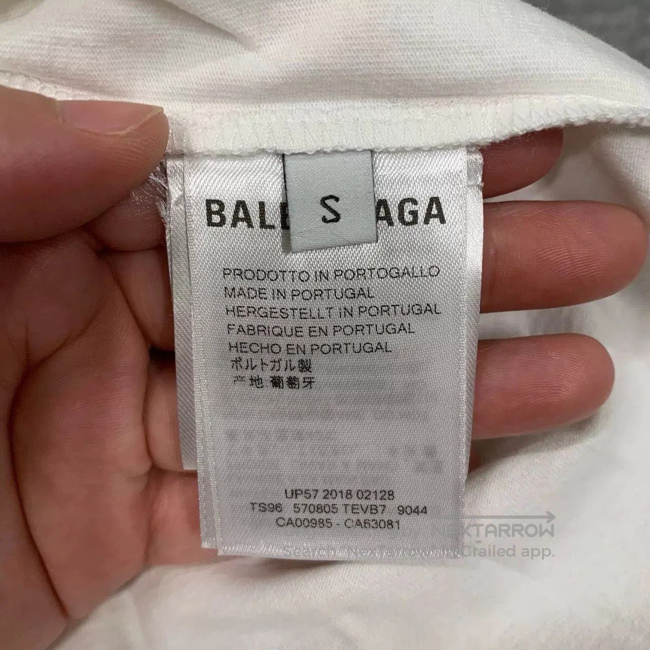 Balenciaga white short sleeve Balenciaga t. Size US S / EU 44-46 / 1 - 5 Thumbnail