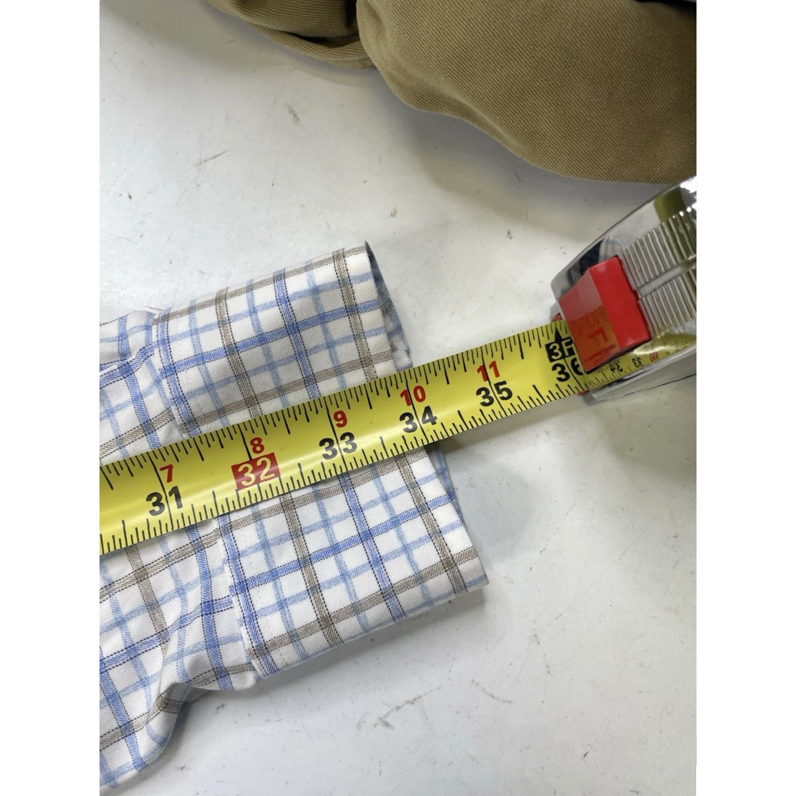 johnnie-O johnnie-O Mens Button-Up Shirt Biles Plaid Maliblu Blue 2XL Regular Men Shirt Size US XXL / EU 58 / 5 - 4 Thumbnail
