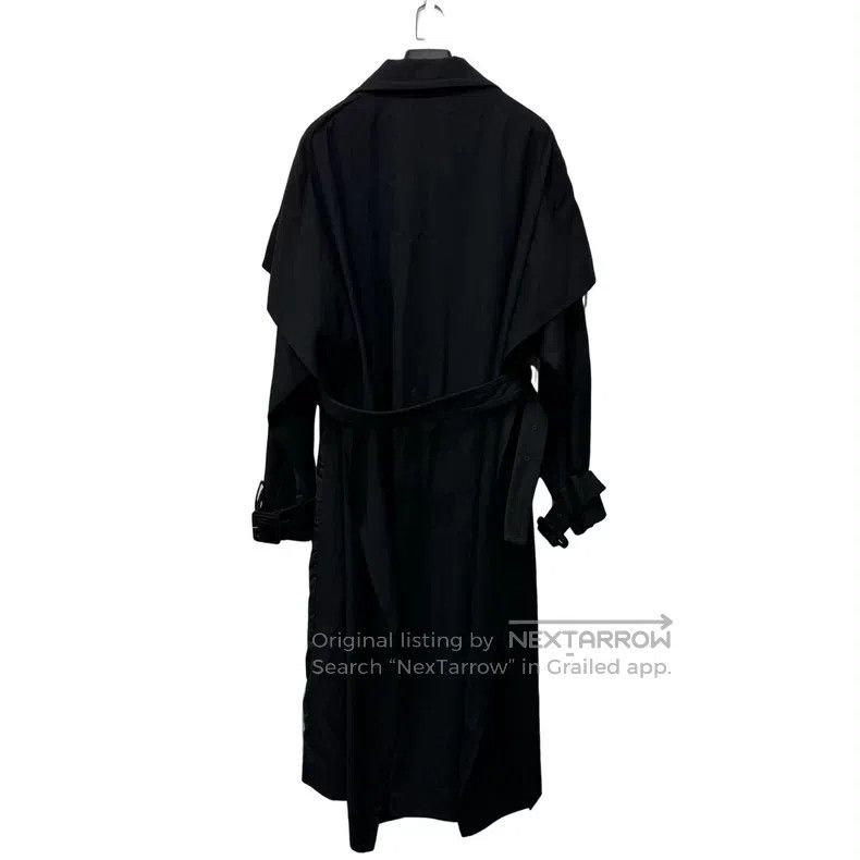 Valentino Valentino Black breasted trench coat Size M / US 6-8 / IT 42-44 - 3 Thumbnail