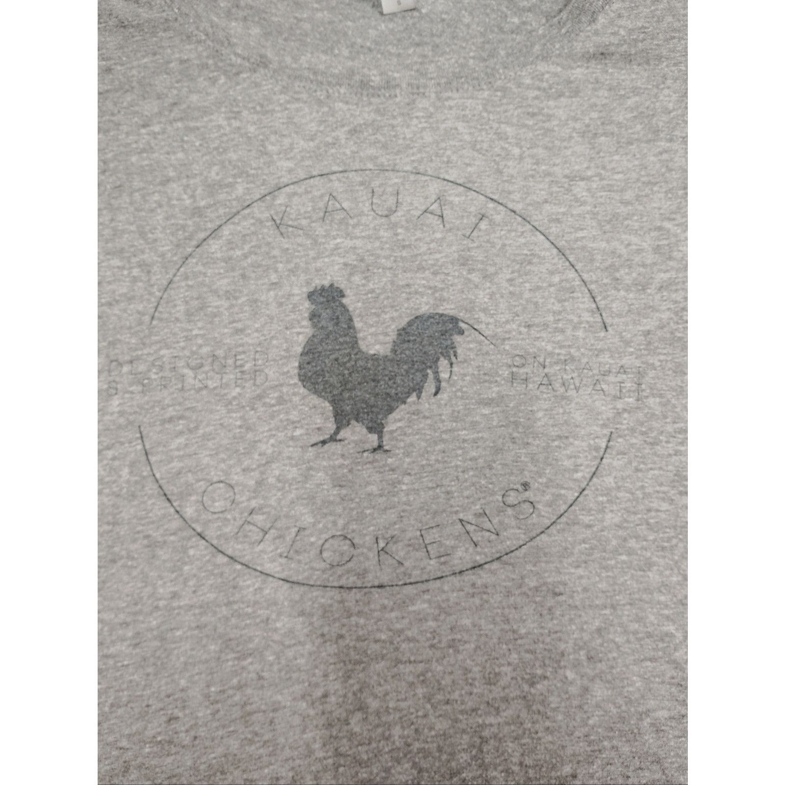 Next Level Apparel Next Level Apparel Heather Gray Rooster Graphic Tee Size S / US 4 / IT 40 - 2 Thumbnail