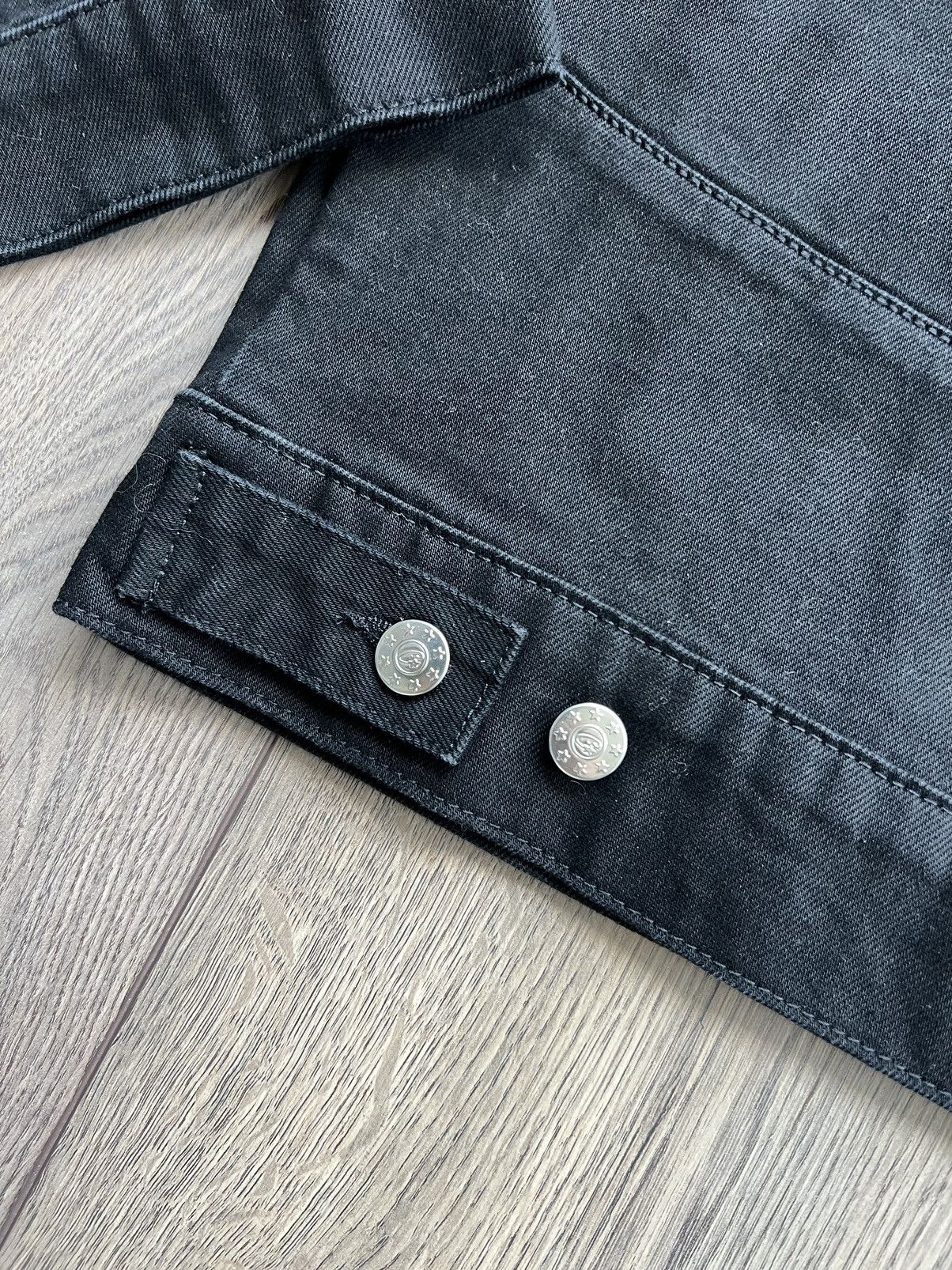 Corteiz SS24 Corteiz C-Star Triple Black Denim Jacket XL Size US XL / EU 56 / 4 - 6 Thumbnail
