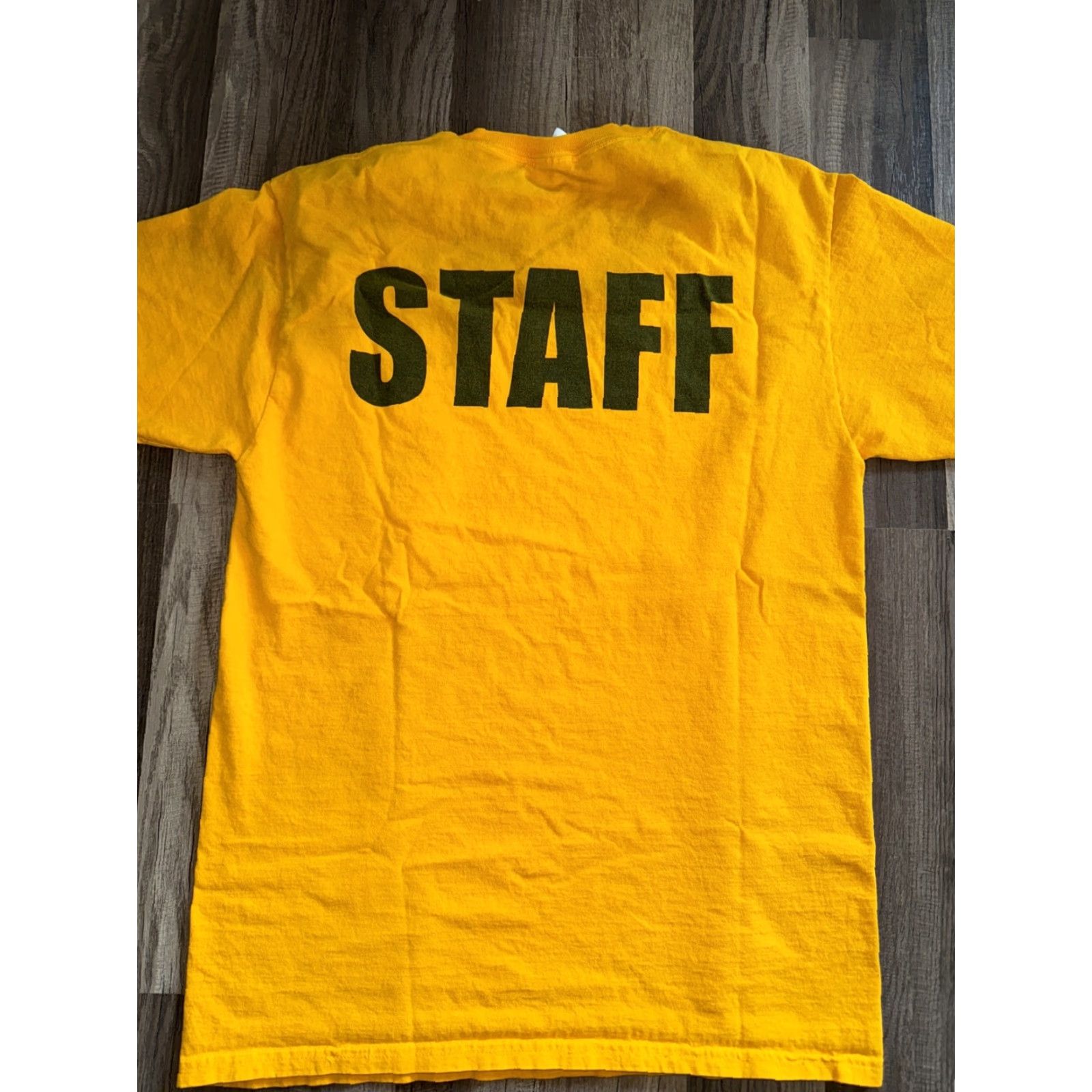 Fruit Of The Loom VINTAGE Karate Dragon T-Shirt Yellow M Mens Lightweight Fruit of the Loom 19x27 Regular Medium Size US M / EU 48-50 / 2 - 4 Thumbnail