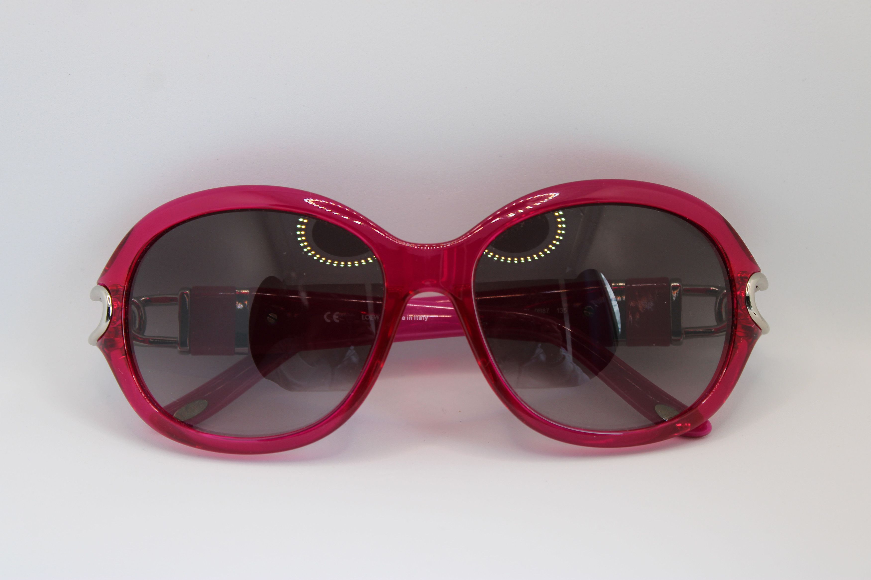 Loewe Loewe Pink Sunglasses Size ONE SIZE - 2 Thumbnail