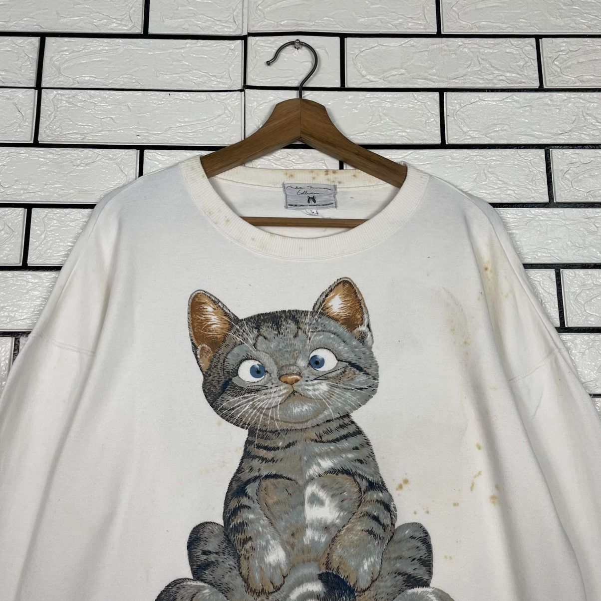 Japanese Brand Makoto Muramatsu Collection Sweatshirt Size US L / EU 52-54 / 3 - 2 Thumbnail