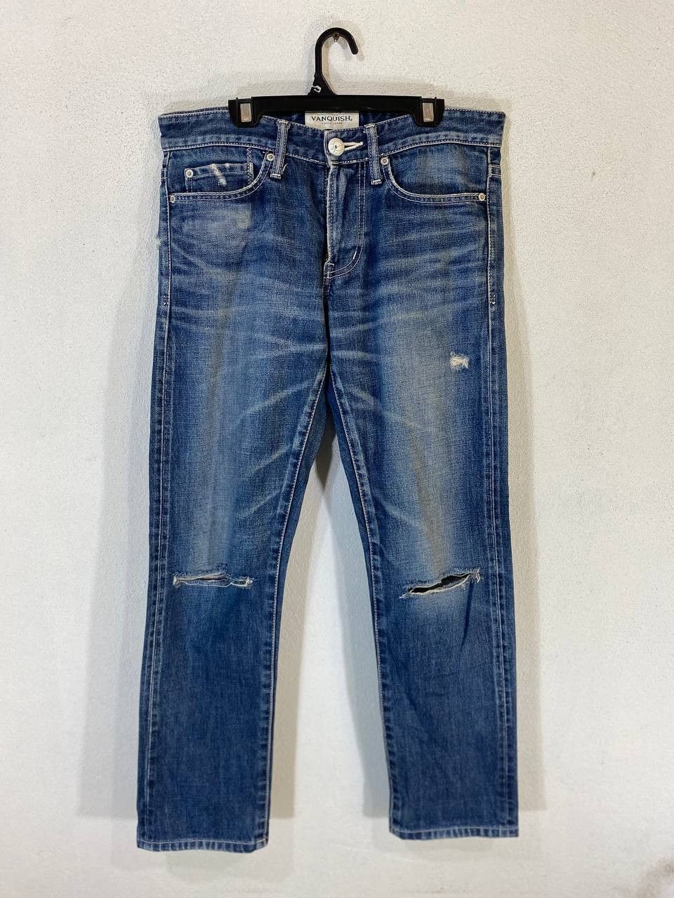 Vanquish vanquish japanese brands distressed denim nice design Size US 32 / EU 48 - 7 Thumbnail