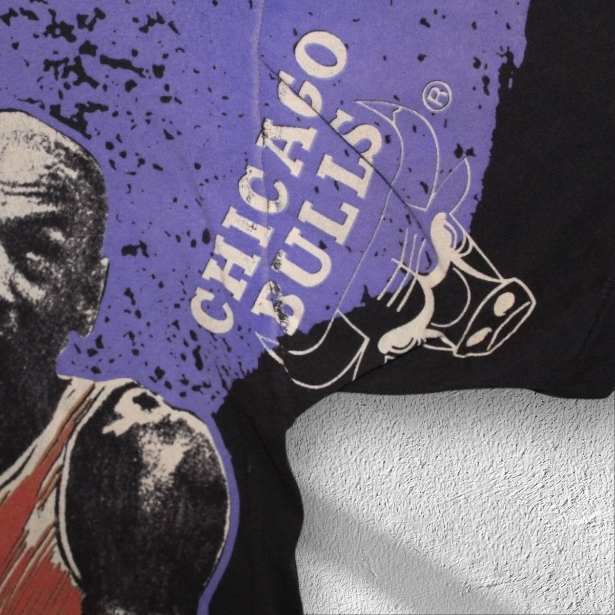 Vintage Vintage Michael Jordan Chicago Bulls All Over Print Shirt Size US XL / EU 56 / 4 - 4 Thumbnail