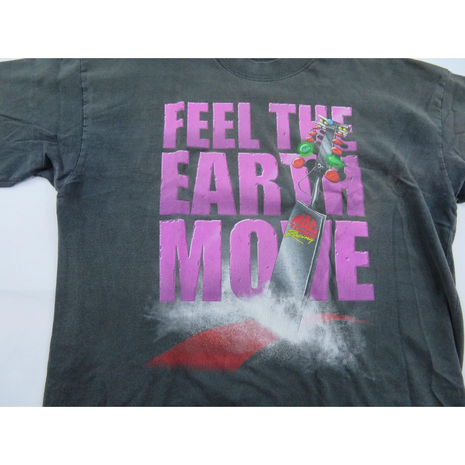 Chase Authentics Vintage Mac Tools T-shirt: Feel The Earth Move, L-XL NHRA Size US XL / EU 56 / 4 - 2 Thumbnail