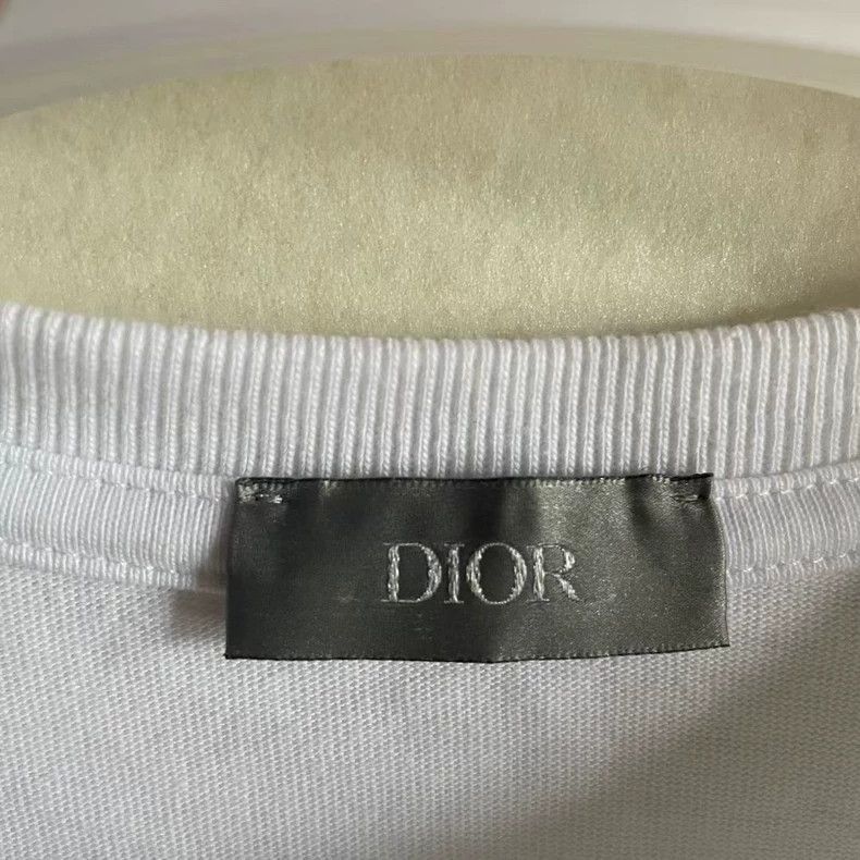 Dior DIOR Logo Embroidered Short Sleeve T-2505 Size US XS / EU 42 / 0 - 3 Thumbnail