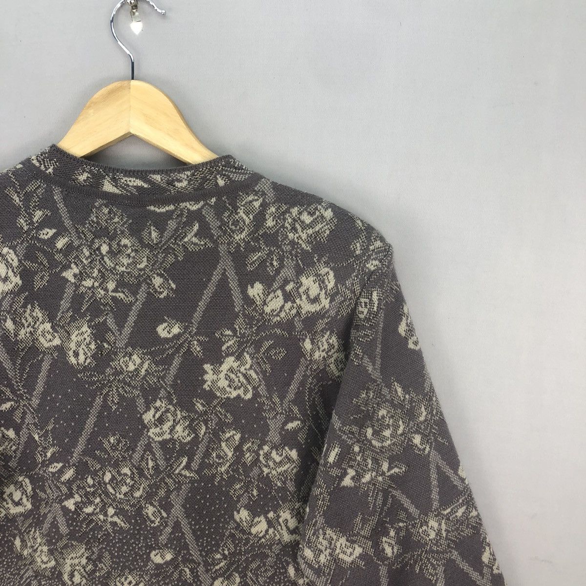 Japanese Brand Dolce Mara Button Up Knit Cardigan Size S / US 4 / IT 40 - 11 Thumbnail