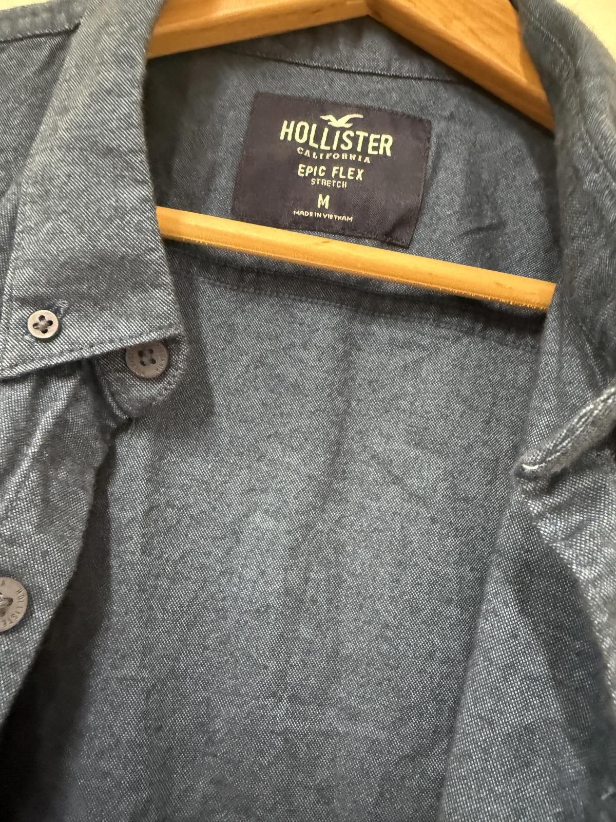 Hollister Hollister Epic Flex Stretch Short Sleeve Shirt Medium Size US M / EU 48-50 / 2 - 2 Thumbnail
