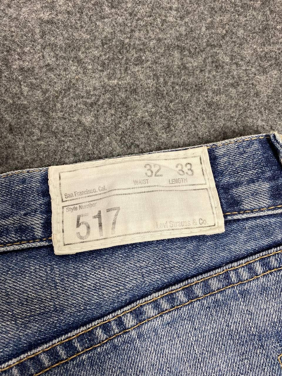 Levi's vintage levis 517 bootcut flare distressed style denim Size US 33 - 5 Thumbnail