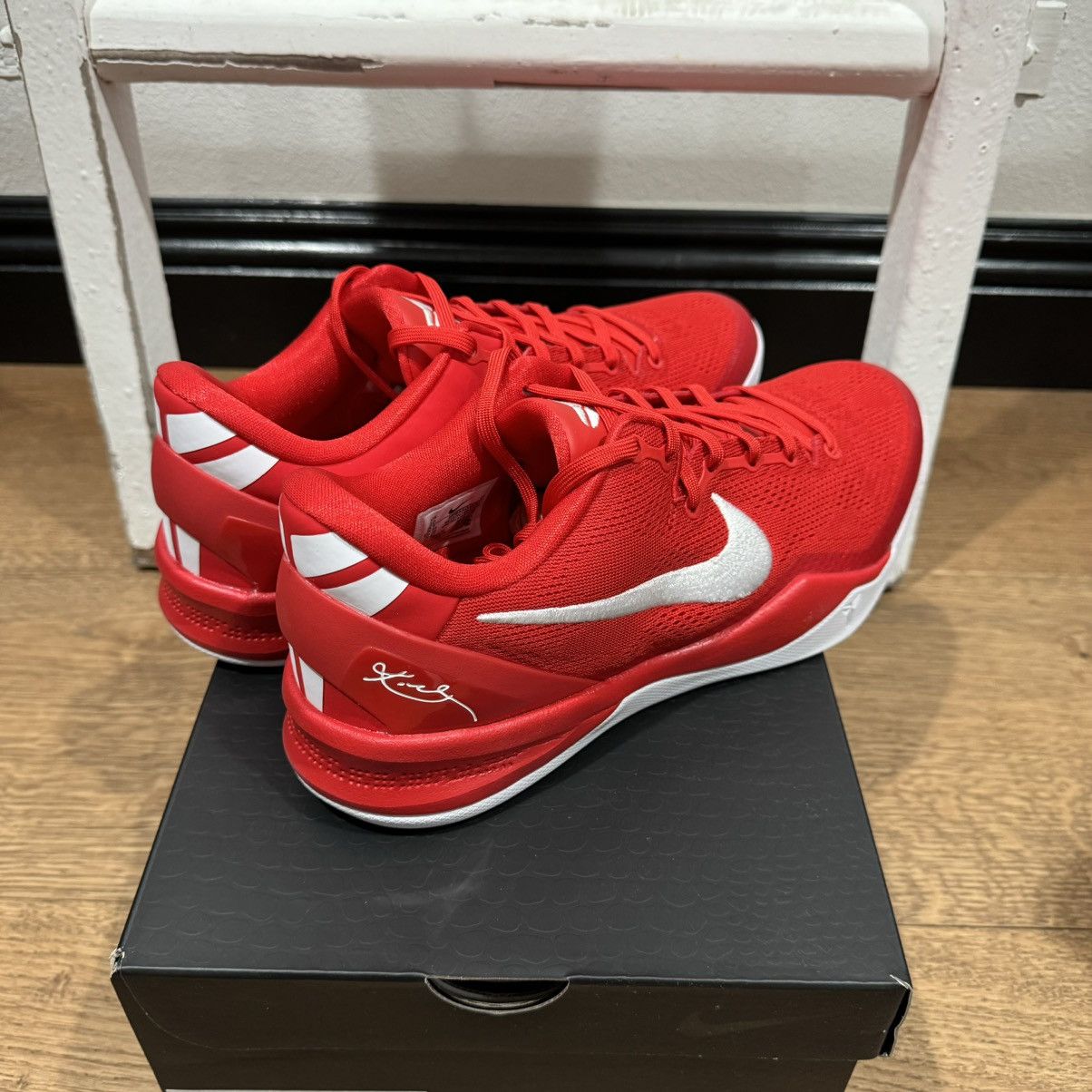 Nike Nike Kobe Viii Proto University Red/White 10 Size US 10 / EU 43 - 3 Thumbnail