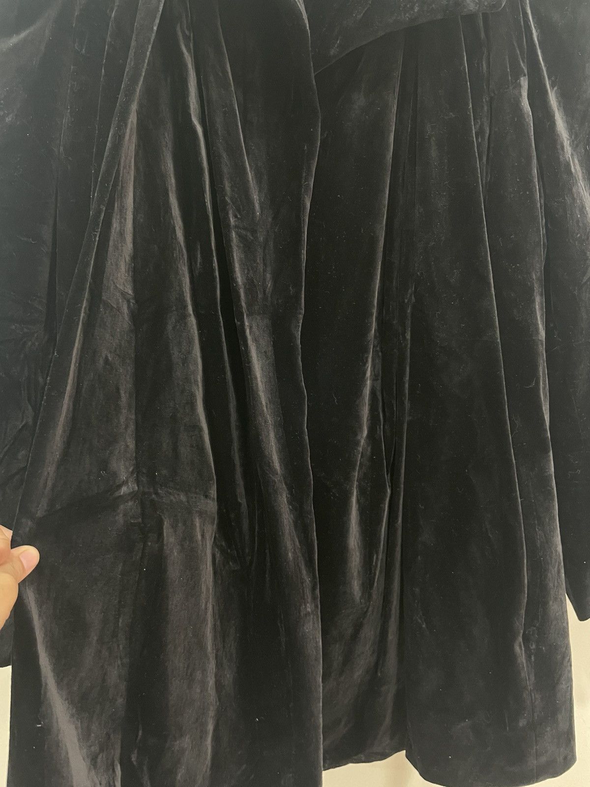 Vivienne Westwood 1990’s Vivienne Westwood Velvet Black coats Size ONE SIZE - 9 Thumbnail