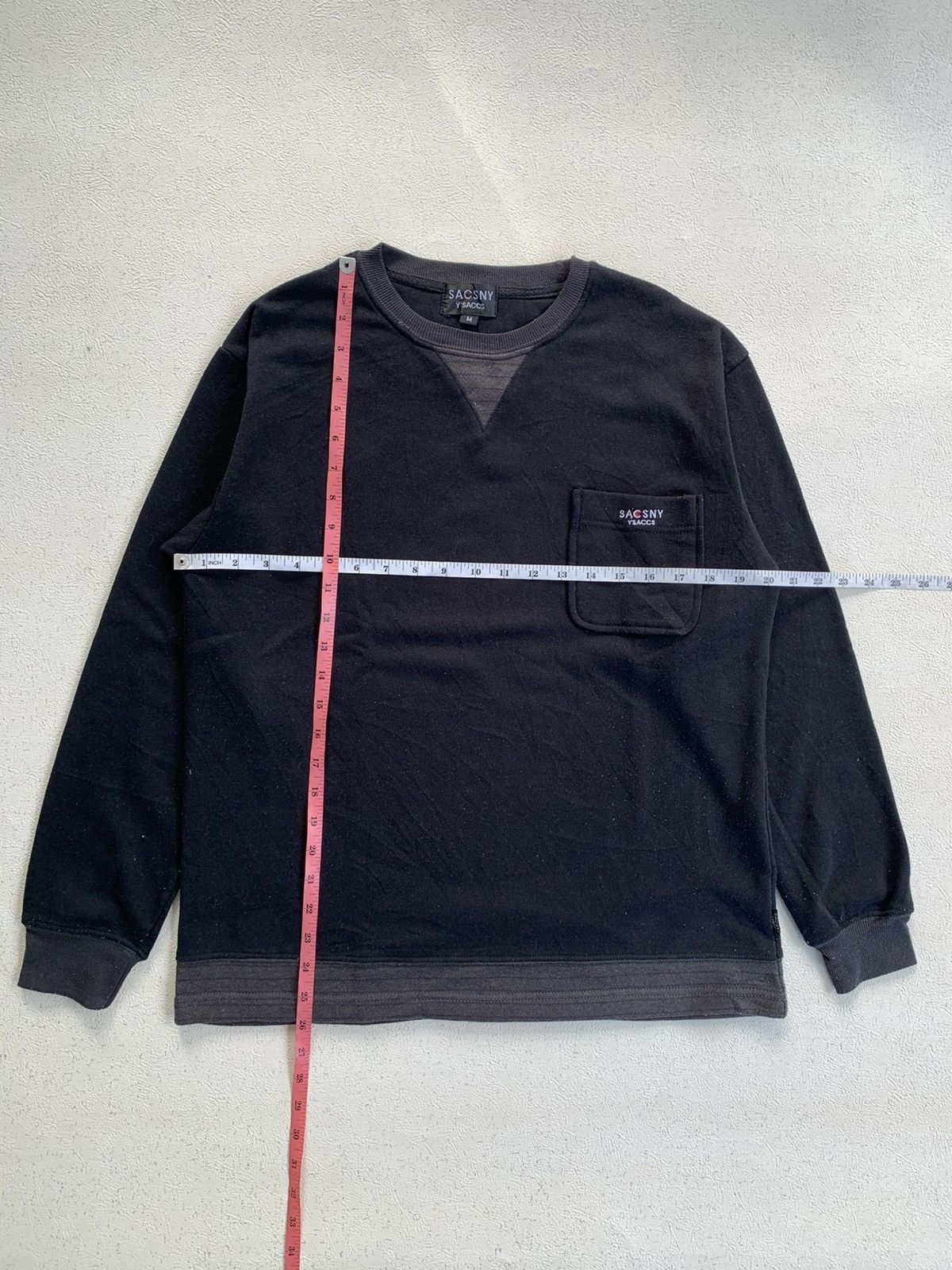 Yohji Yamamoto VTG Y’SACS YOHJI YAMAMOTO SWEATSHIRT Size US M / EU 48-50 / 2 - 2 Thumbnail