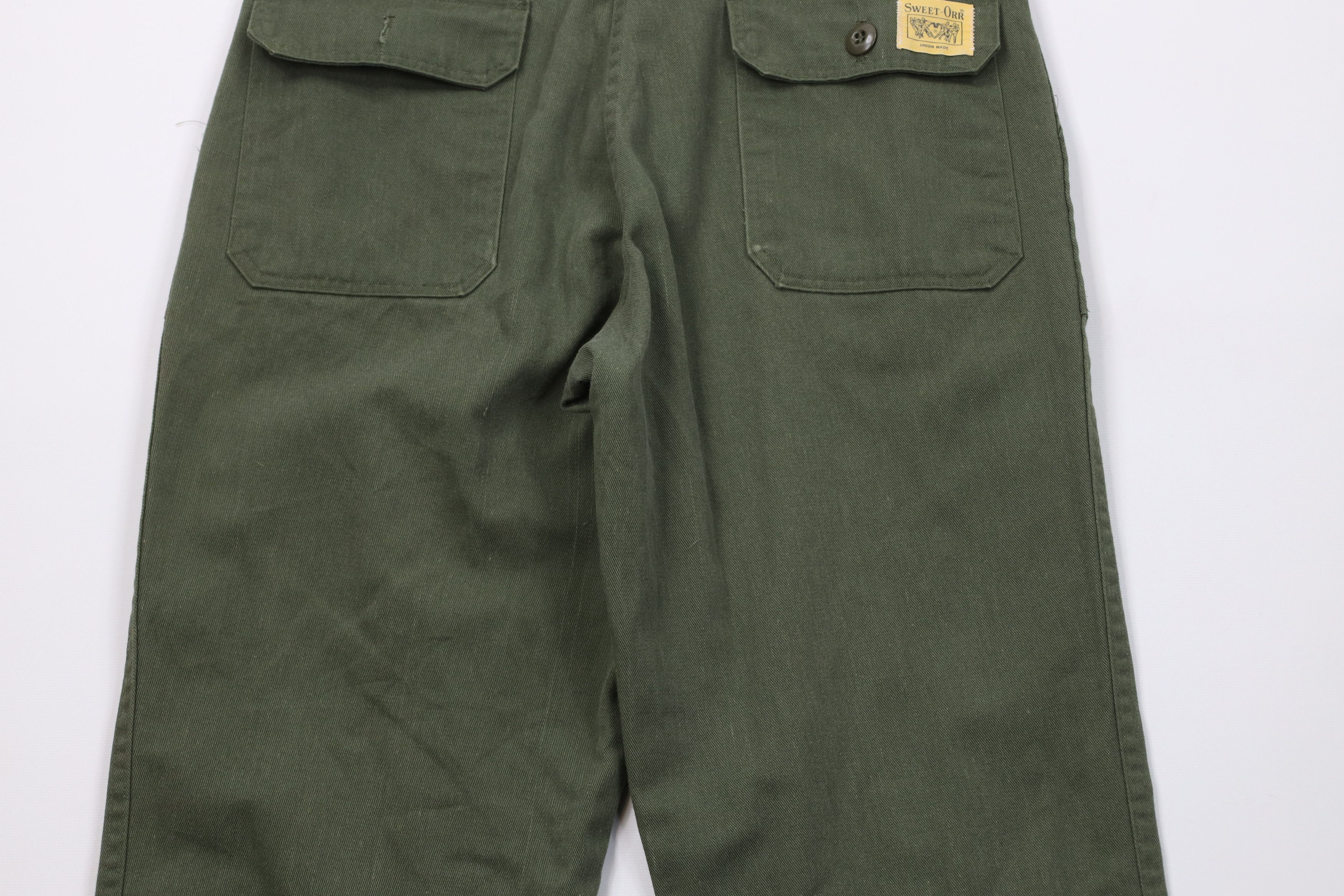 Vintage Vintage 60s Sweet Orr Union Made Military Utility Pants Size US 30 / EU 46 - 14 Thumbnail