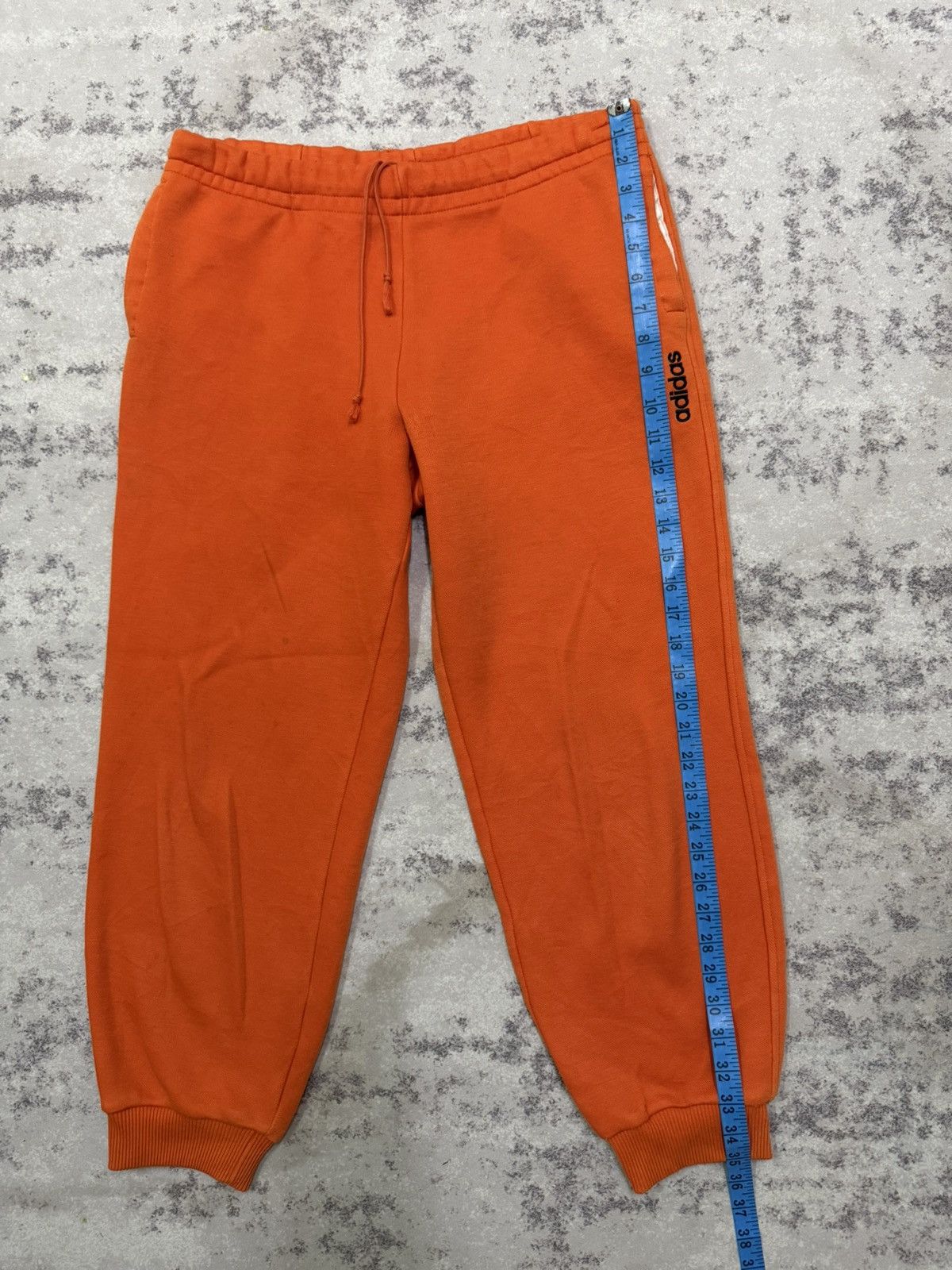 Adidas Vintage 90s Adidas Spellout Embroidery Sweat Pants Size US 31 - 18 Thumbnail