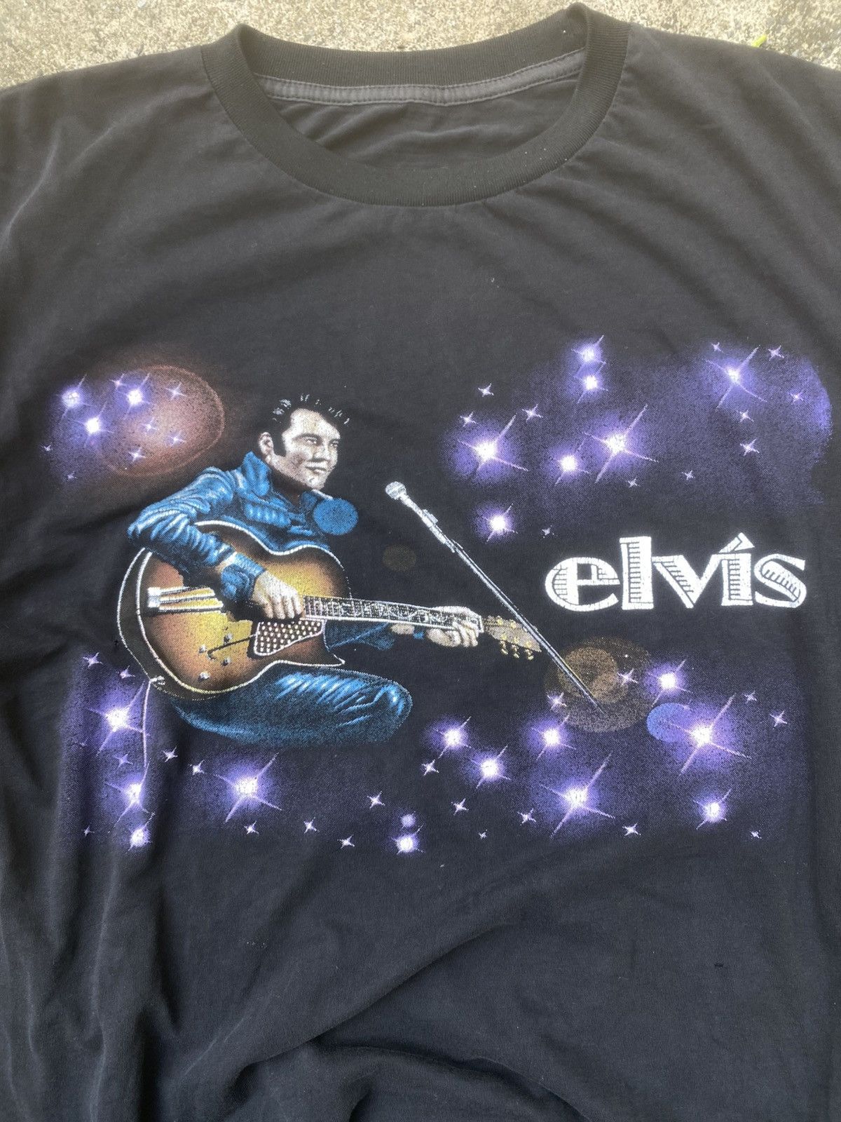 Band Tees VTG Elvis Presley Size US L / EU 52-54 / 3 - 2 Thumbnail