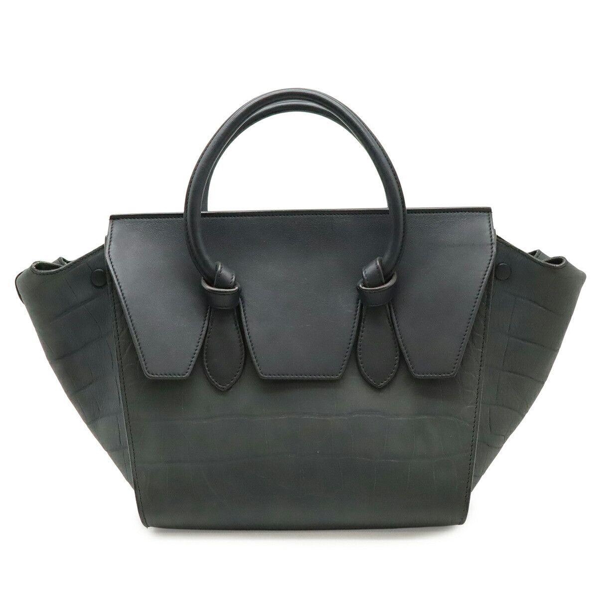 Celine Celine Celine Tie Leather Handbag Leather Tote Bag 173823 DUTY FREE for USA Size ONE SIZE - 1 Thumbnail