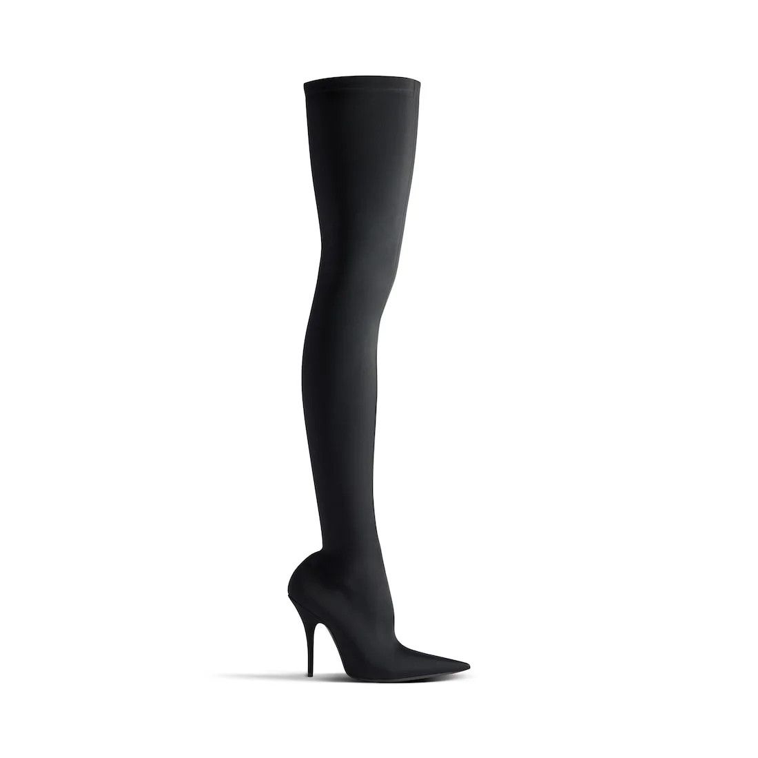 Balenciaga o1w1db10526 Knife Over-The-Knee Boots in Black Size US 8.5 / IT 38.5 - 1 Thumbnail