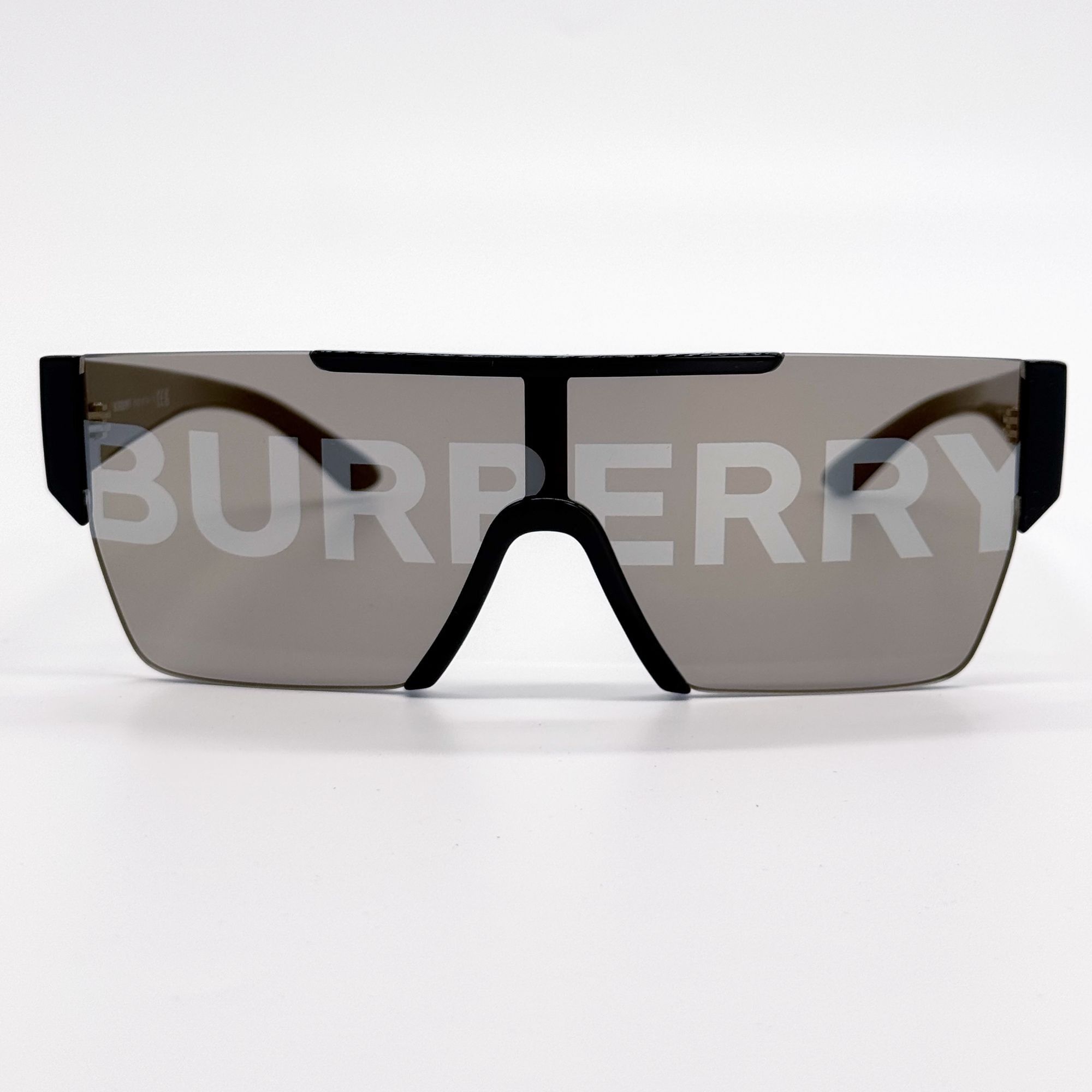 Burberry NEW BURBERRY SUNGLASSES BE4291 3001/G UNISEX BROWN SHIELD BE Size ONE SIZE - 3 Thumbnail