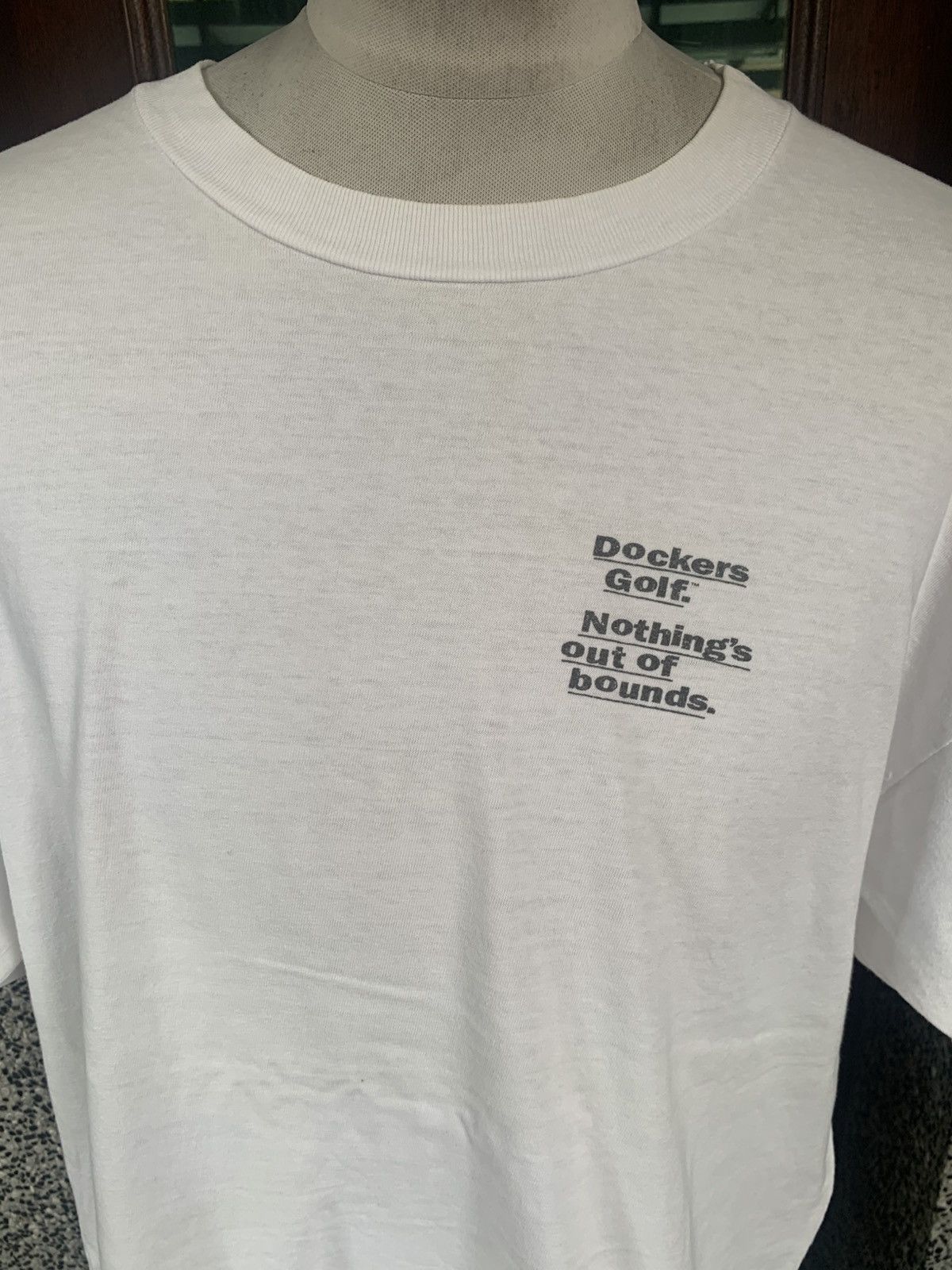 Dockers Vintage 90s Dockers Golf T shirt Size US XL / EU 56 / 4 - 8 Thumbnail