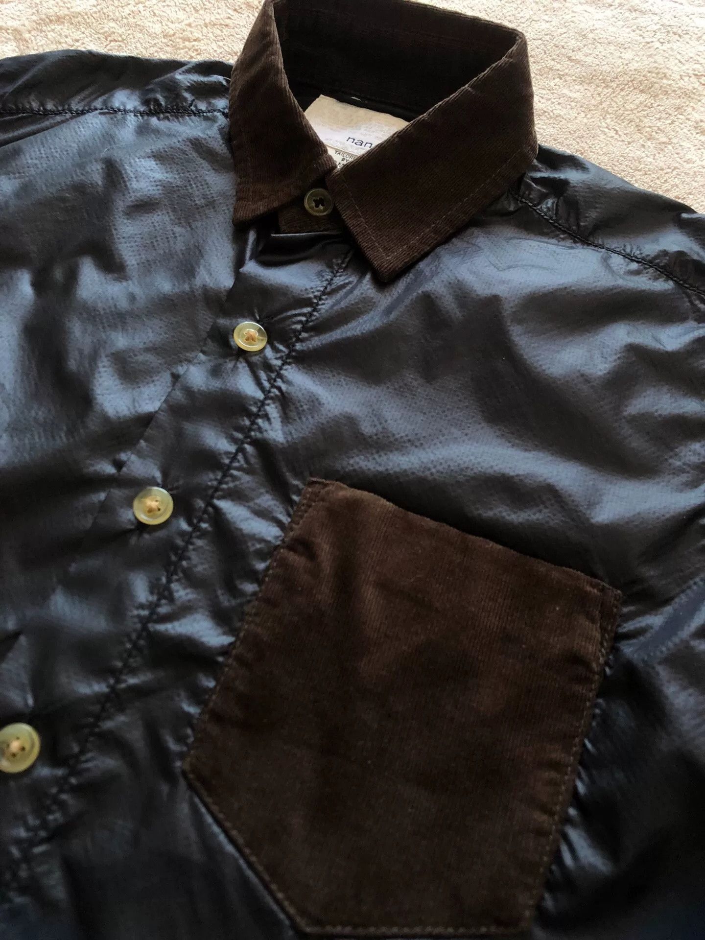 Nanamica Pertex Microlight Jacket in Black, Men's (Size Xs) — image 3 of 6