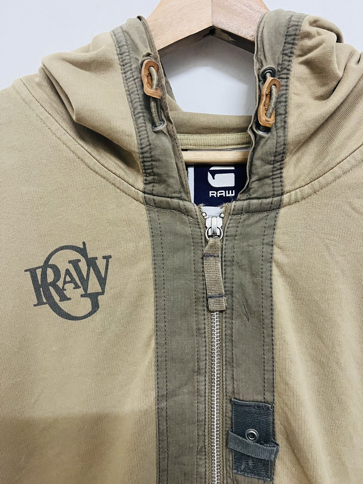 G-Star × Japanese Brand G-Star Raw Military Zipper Hoodie Size US L / EU 52-54 / 3 - 7 Thumbnail