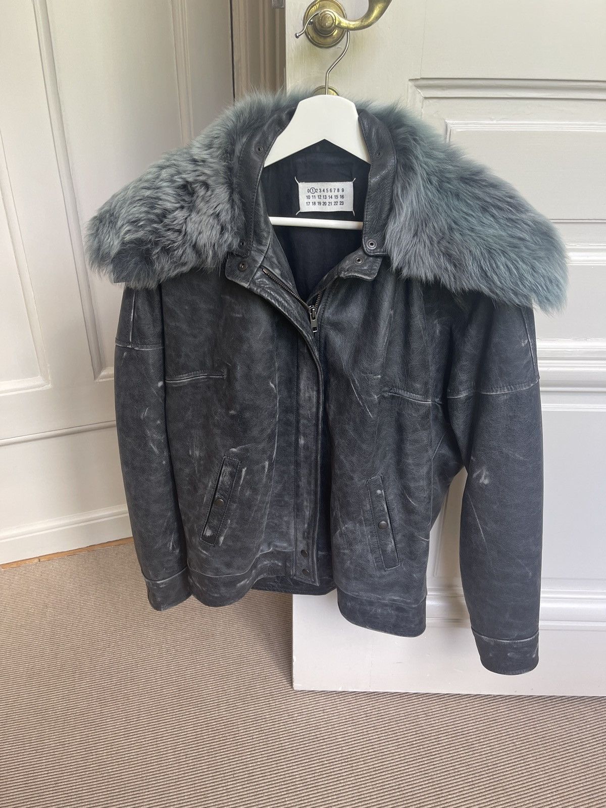Maison Margiela Maison Margiela AW07 Leather Jacket | Grailed