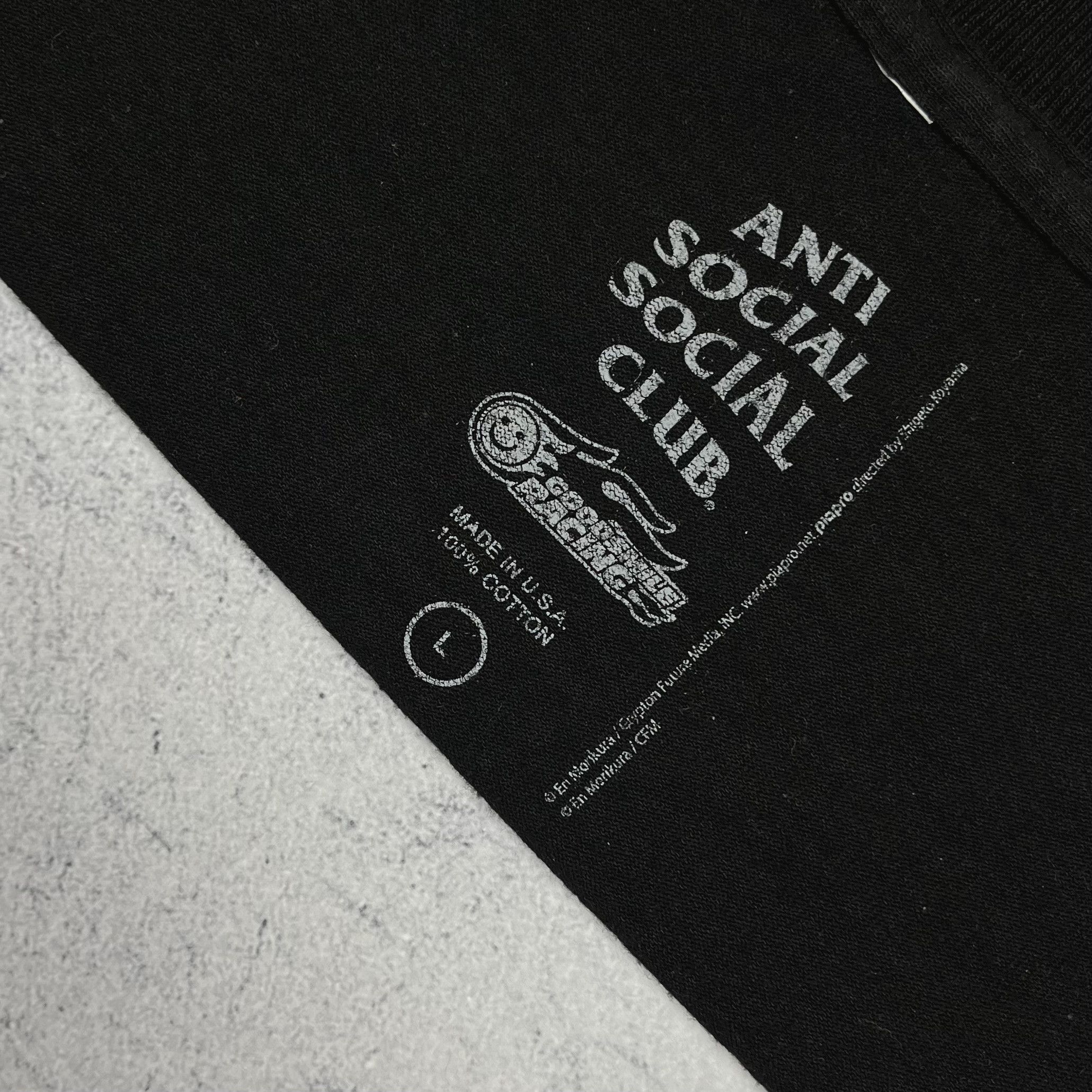 Anti Social Social Club ASSC Anti Social Social Club X Godsmile Racing T Shirt Size US L / EU 52-54 / 3 - 7 Thumbnail