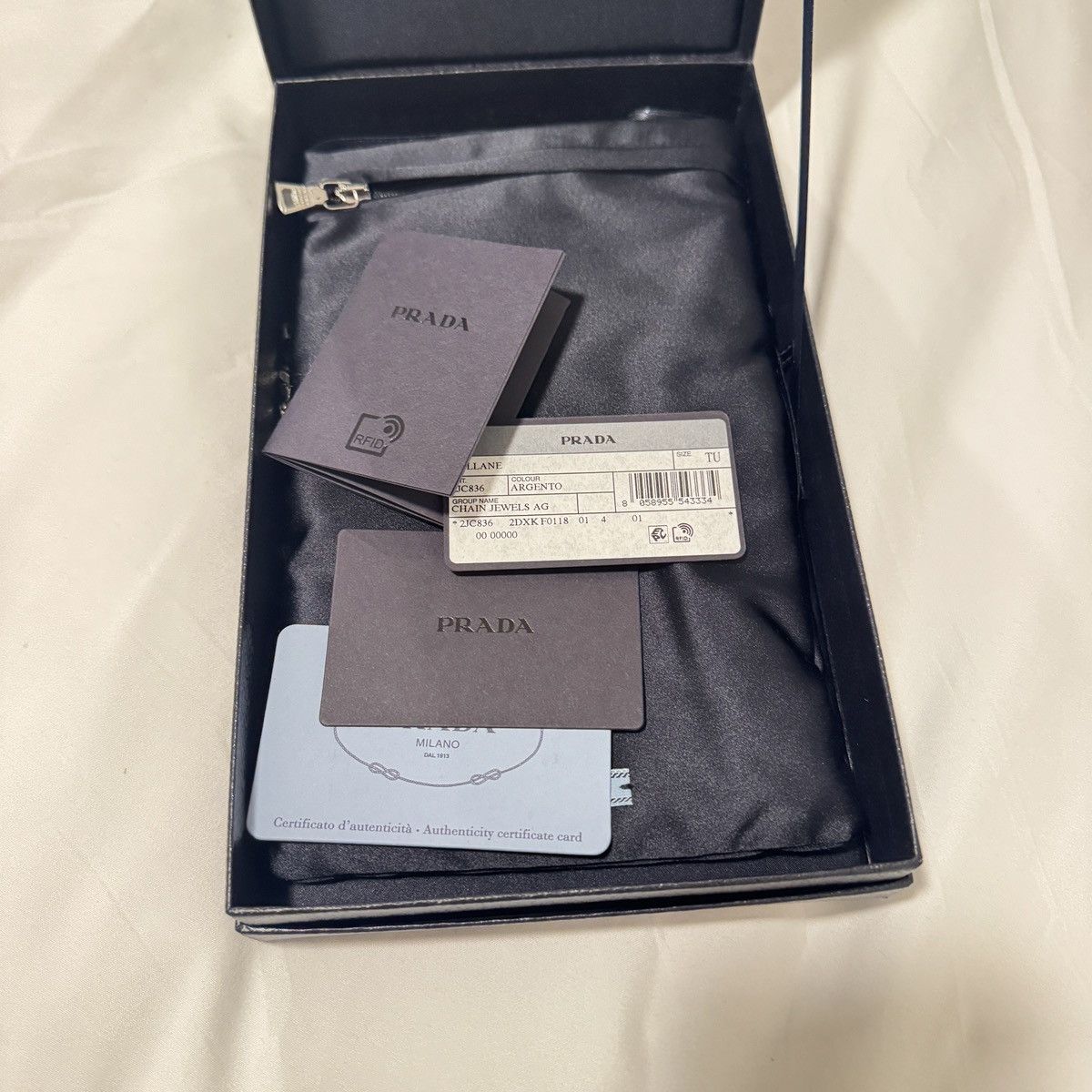 Prada Prada Men Necklace Size ONE SIZE - 3 Thumbnail