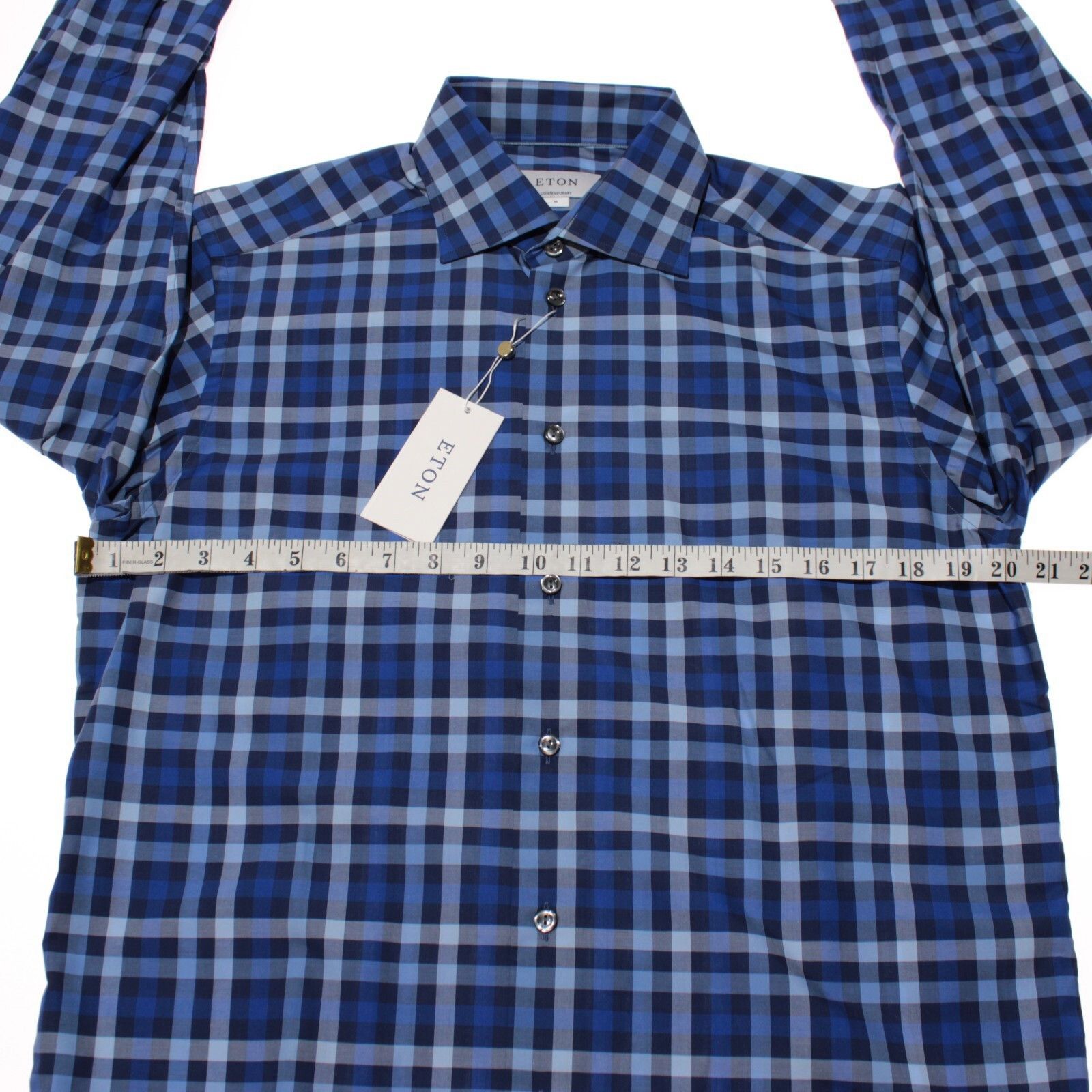 Eton Eton New with tags Shirt Size M US In Blue Size US M / EU 48-50 / 2 - 4 Thumbnail