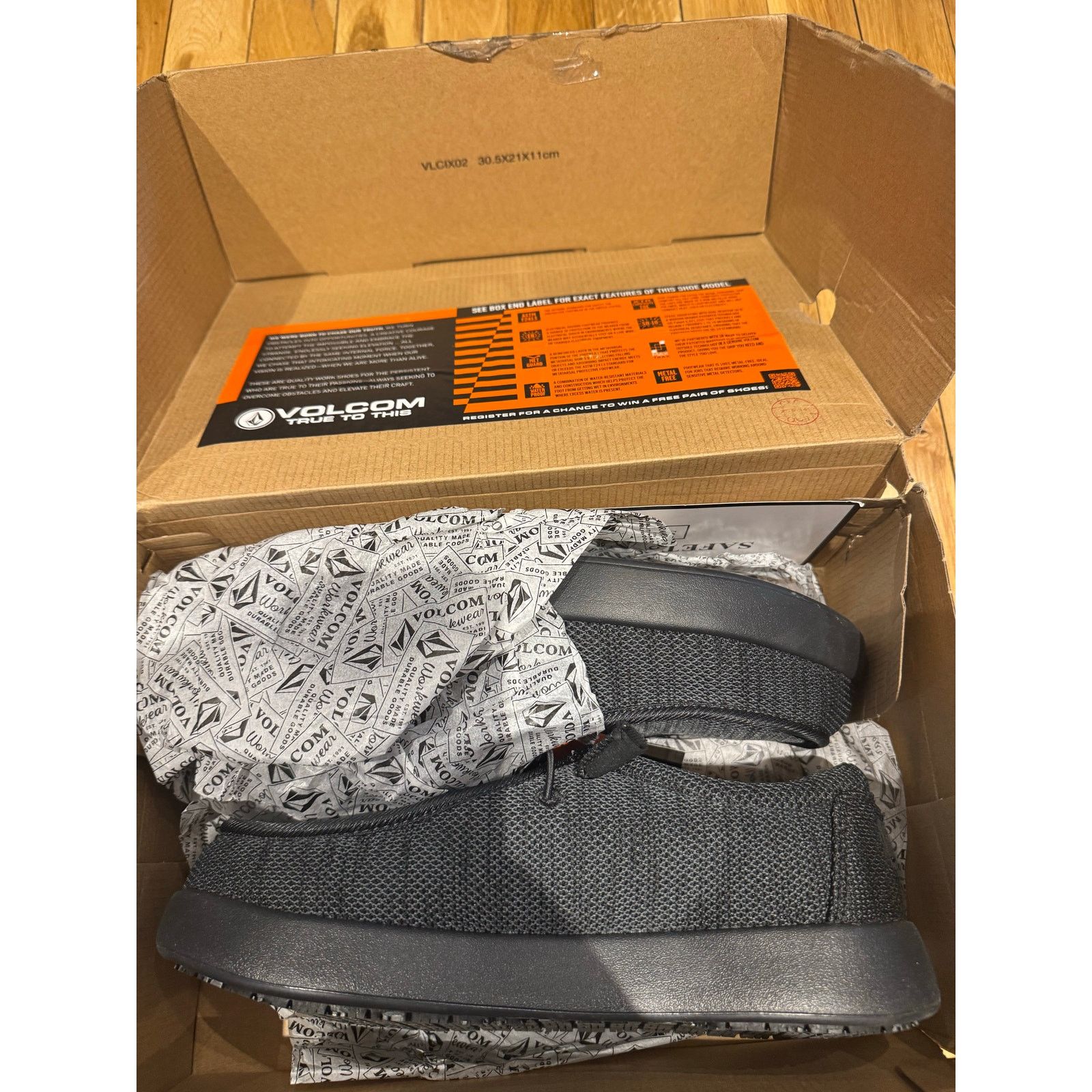 Volcom VOLCOM CHILL SAFETY TOE SLIP RESISTANT SNEAKERS M 7 / W 8.5 Size US 8.5 / IT 38.5 - 5 Thumbnail