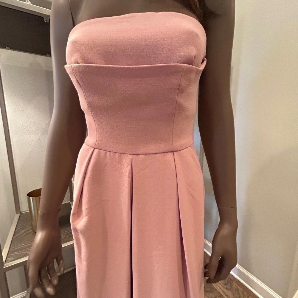 Designer C/Meo Collective "Next Step" Culotte/Jumpsuit in Dusty Pink Size 27" / US 4 / IT 40 - 4 Thumbnail