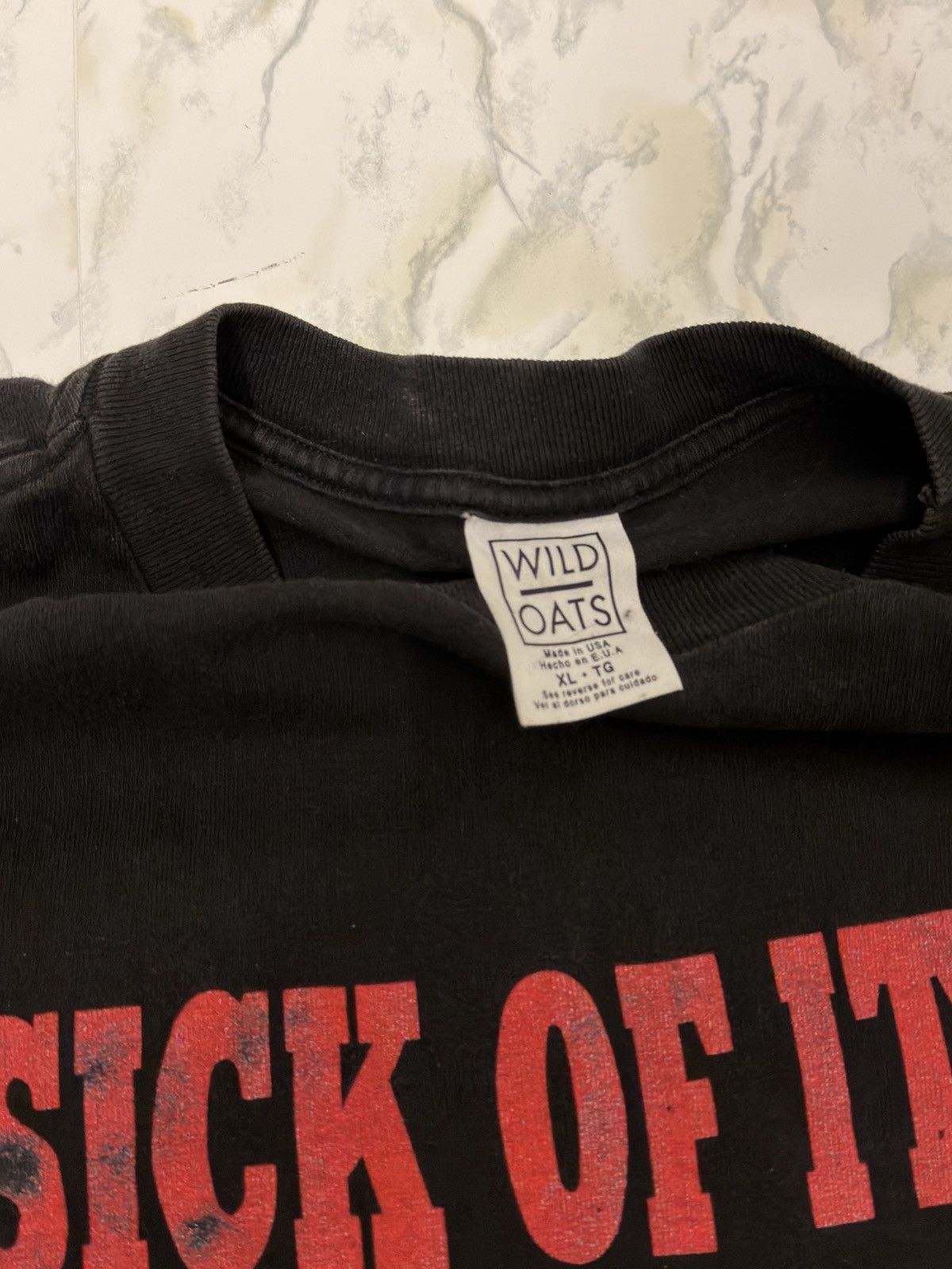 Vintage Vintage Sick Of It All NHYC Tee Size US XL / EU 56 / 4 - 4 Thumbnail