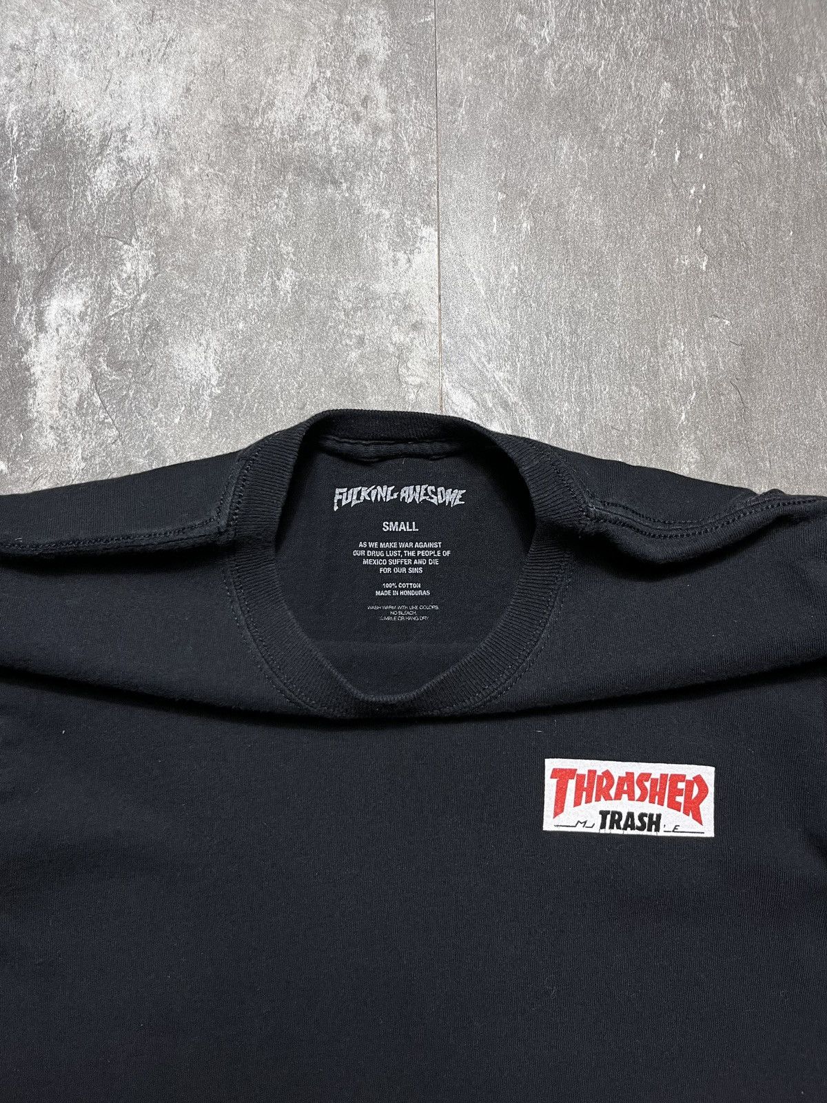 Thrasher Fucking Awesome Thrasher Black T-Shirt Size US S / EU 44-46 / 1 - 5 Thumbnail