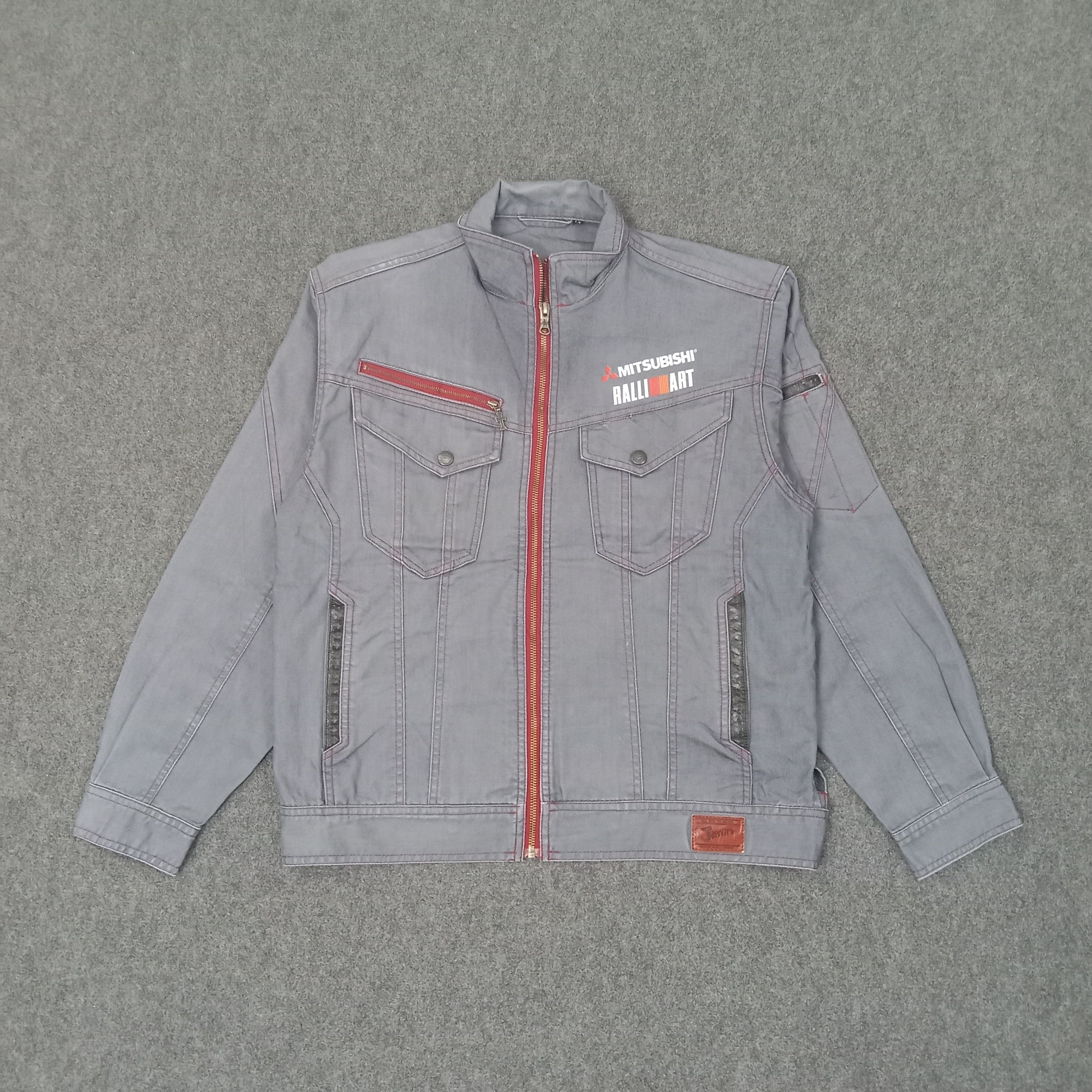 Japanese Brand Mitsubishi Ralli Art Japanese Racing Custom Jacket C245N4 Size US M / EU 48-50 / 2 - 1 Thumbnail